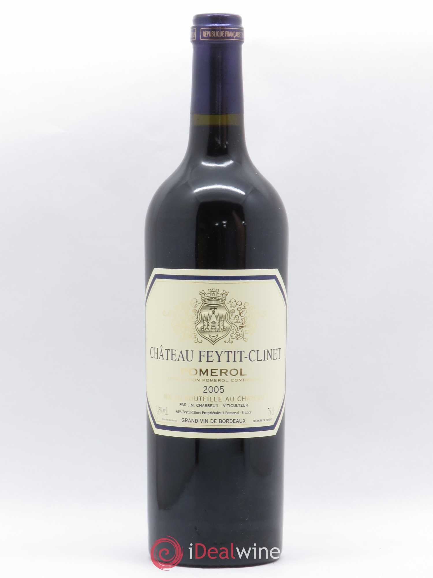 Château Feytit-Clinet 2005 - Lot de 1 bouteille - 0