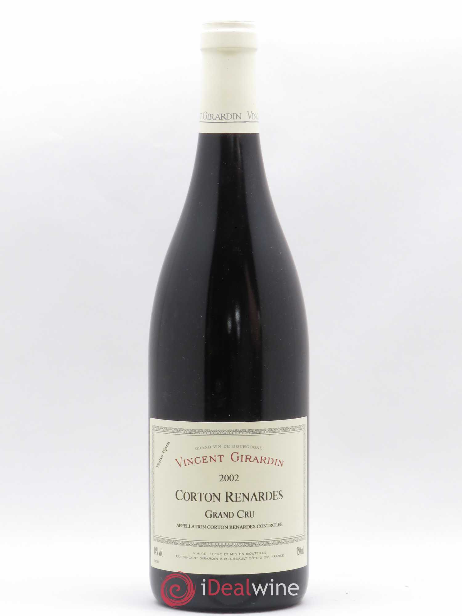 Corton Grand Cru Renardes Vieilles Vignes Vincent Girardin 2002 - Posten von 1 Flasche - 0