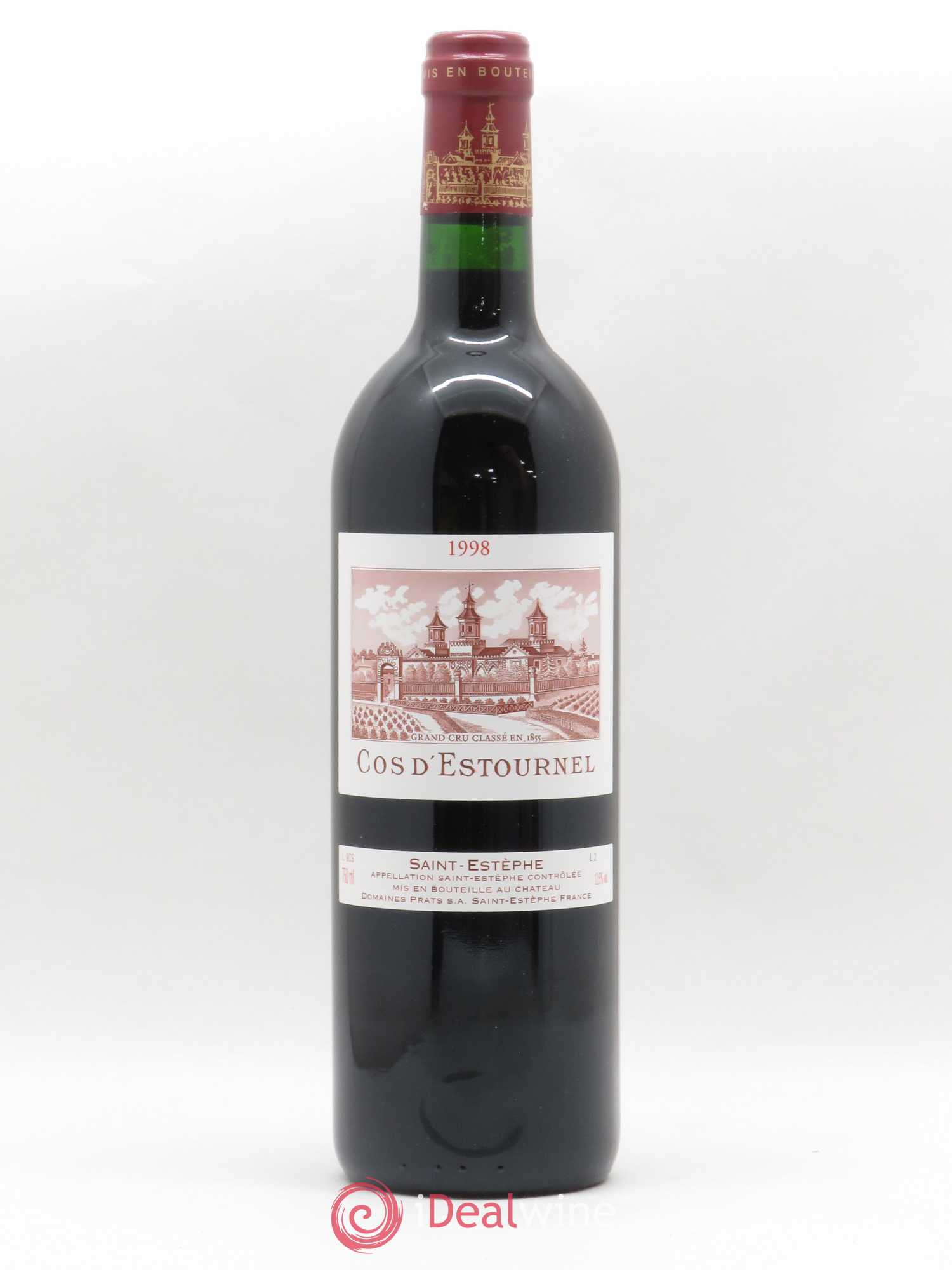 Cos d'Estournel 2ème Grand Cru Classé 1998 - Lot de 1 bouteille - 0