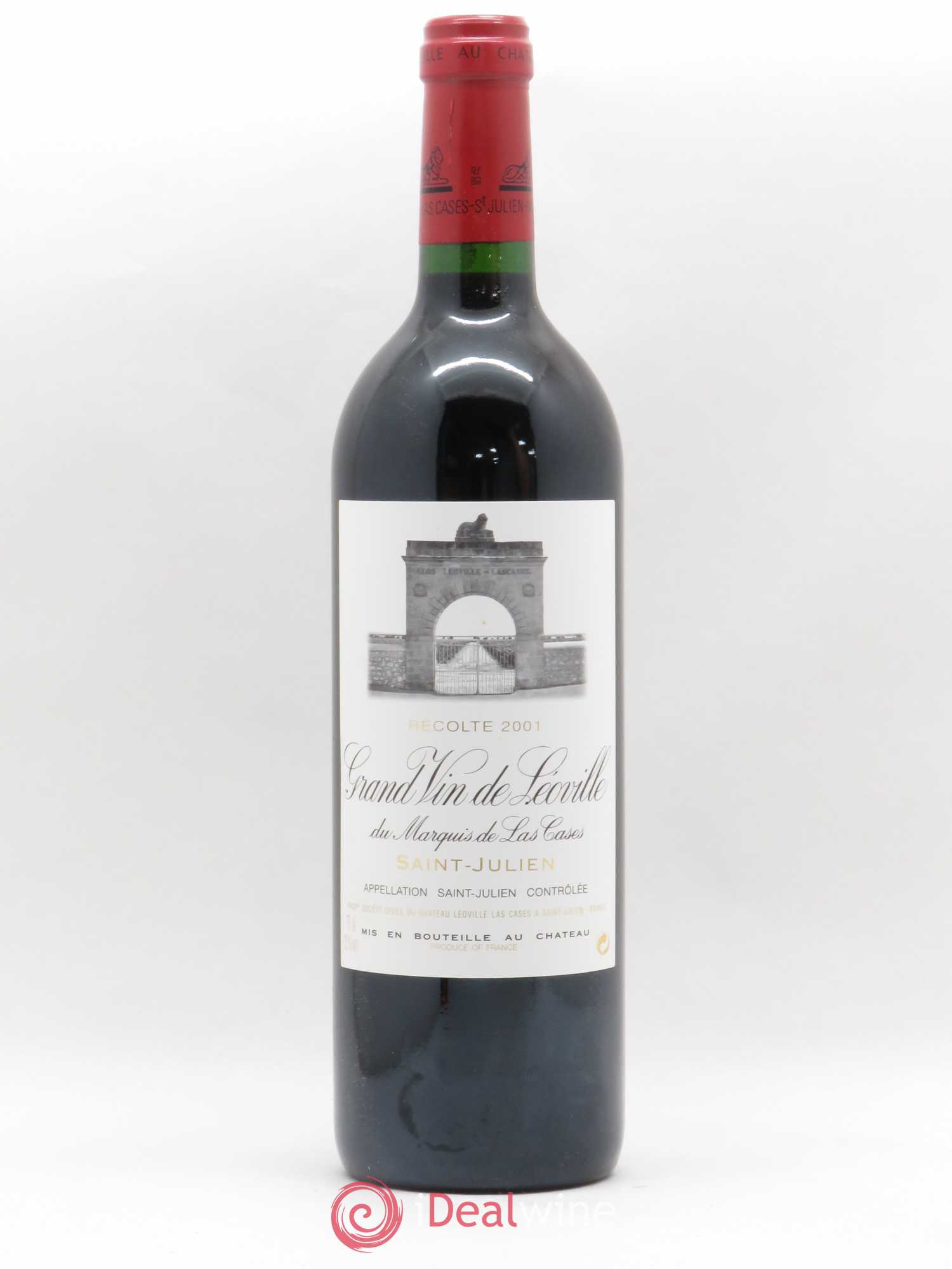 Château Léoville Las Cases 2ème Grand Cru Classé 2001 - Lot de 1 bouteille - 0