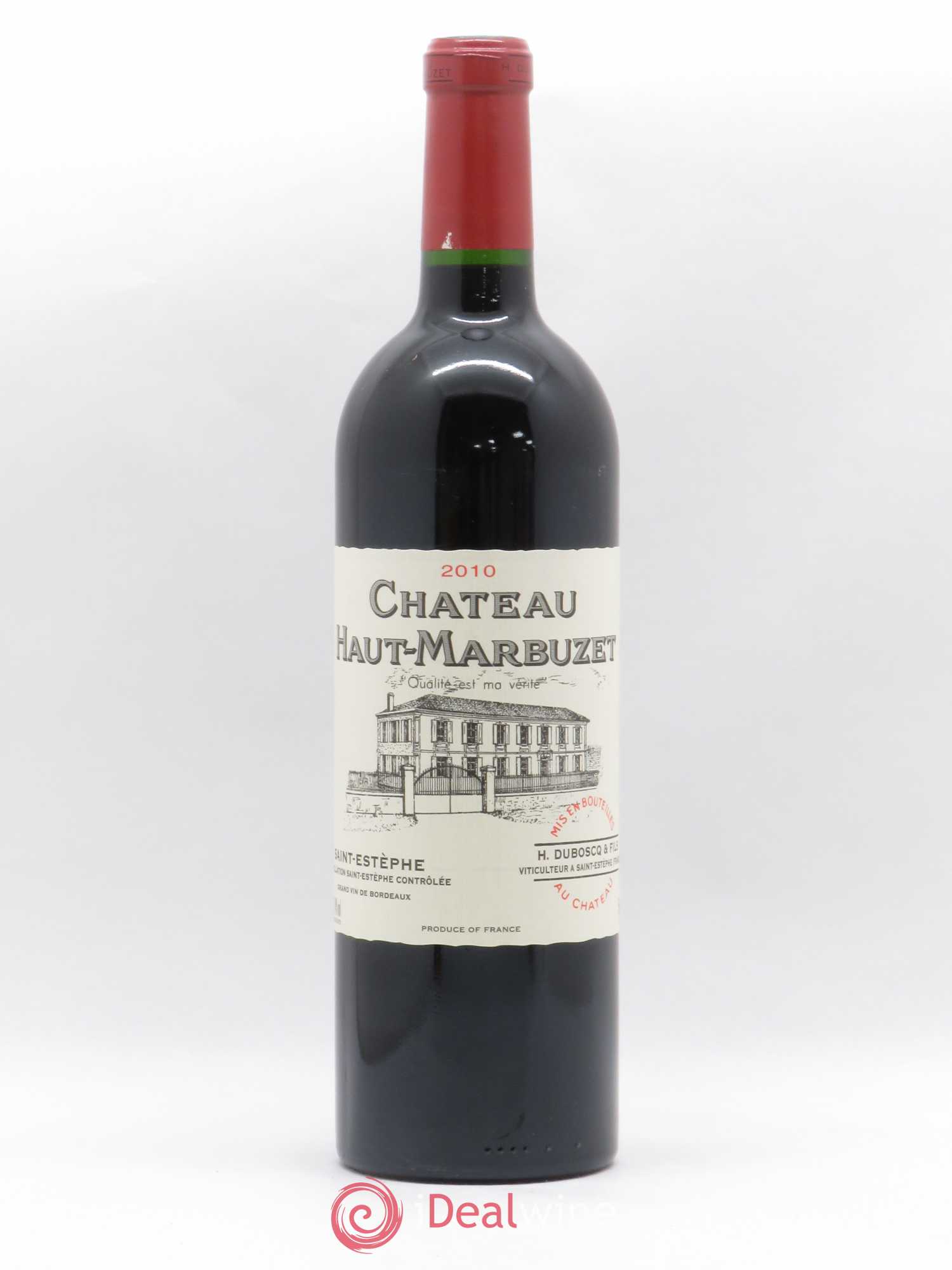 Château Haut Marbuzet 2010 - Lot de 1 bouteille - 0