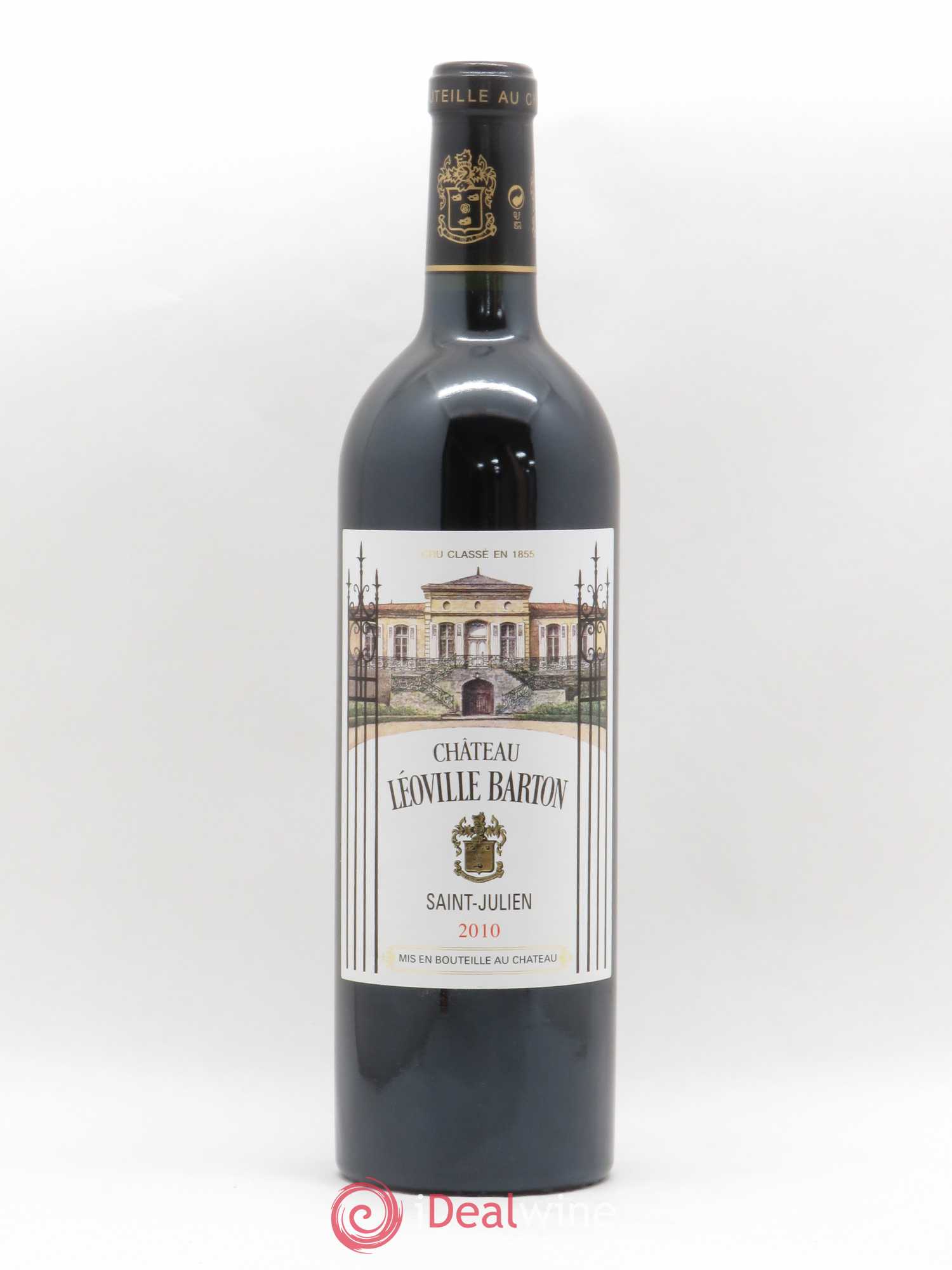 Château Léoville Barton 2ème Grand Cru Classé 2010 - Lot de 1 bouteille - 0