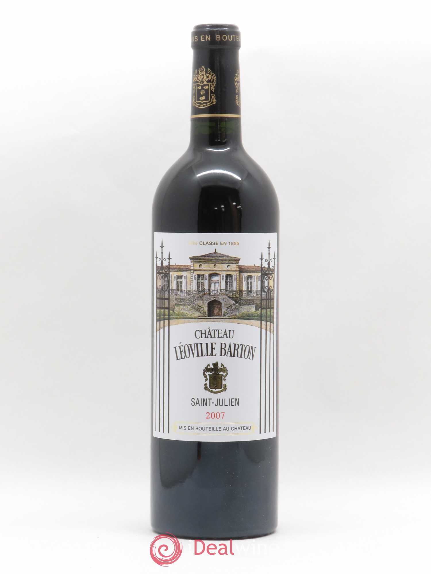 Château Léoville Barton 2ème Grand Cru Classé 2007 - Lot de 1 bouteille - 0