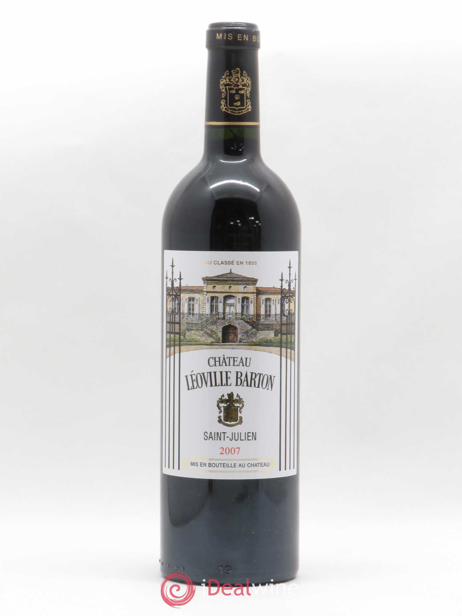 Château Léoville Barton 2ème Grand Cru Classé 2007 - Lot de 1 bouteille - 0
