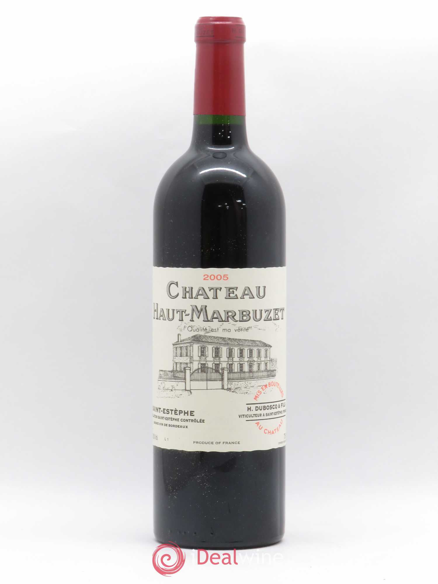 Château Haut Marbuzet 2005 - Lot de 1 bouteille - 0