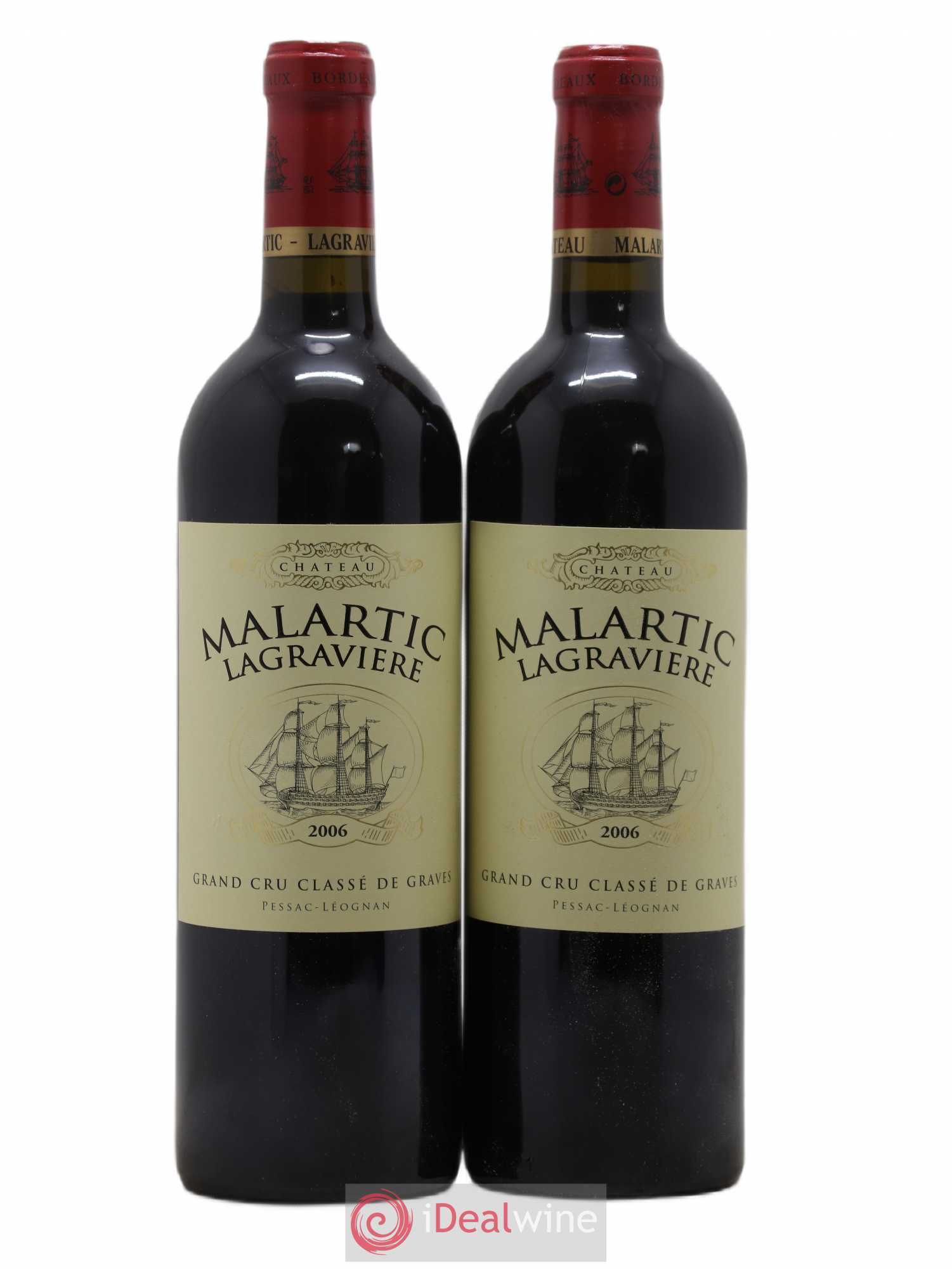 Château Malartic-Lagravière Cru Classé de Graves 2006 - Lot de 2 bouteilles - 0