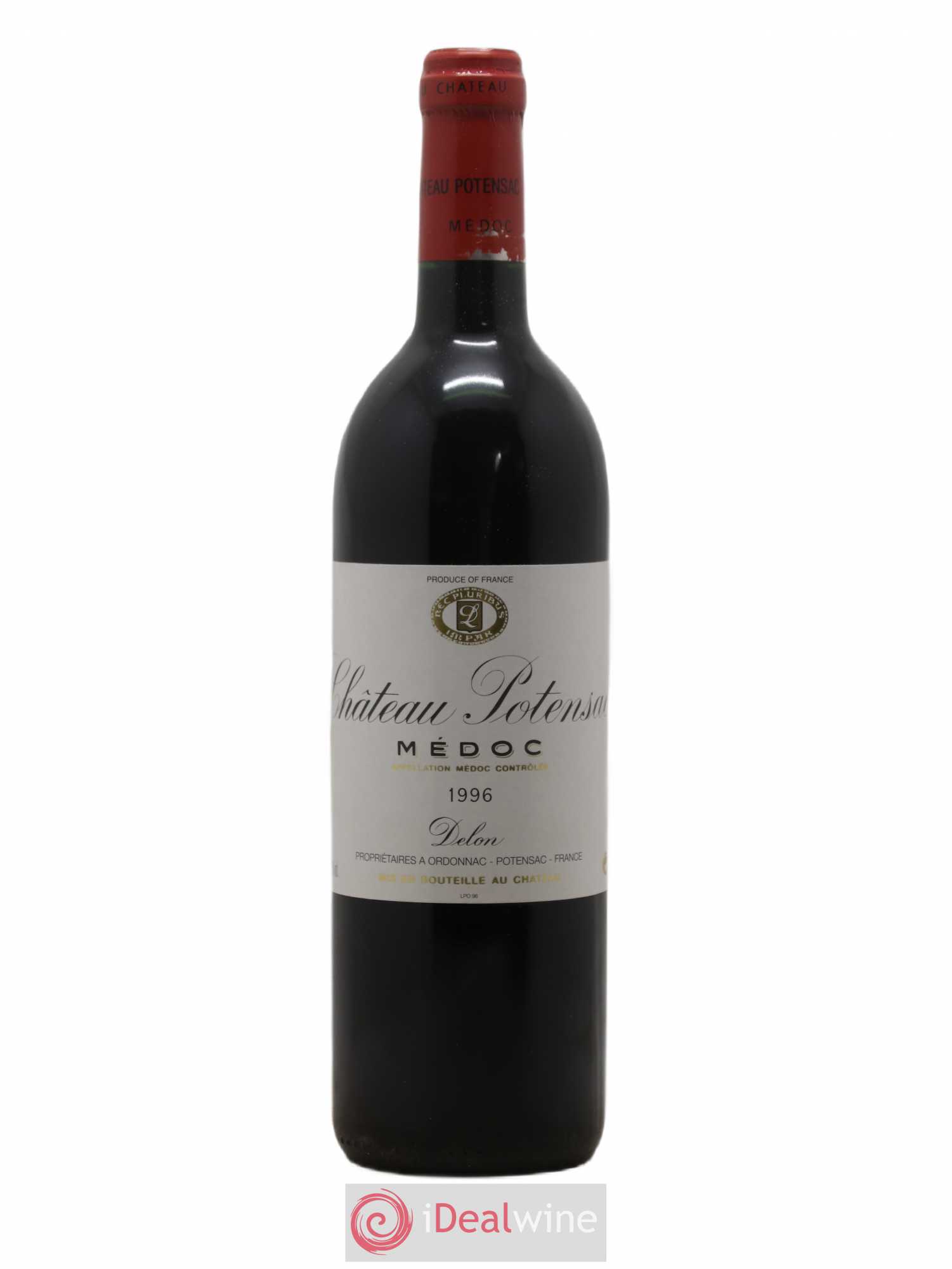 Château Potensac 1996 - Lot de 1 bouteille - 0