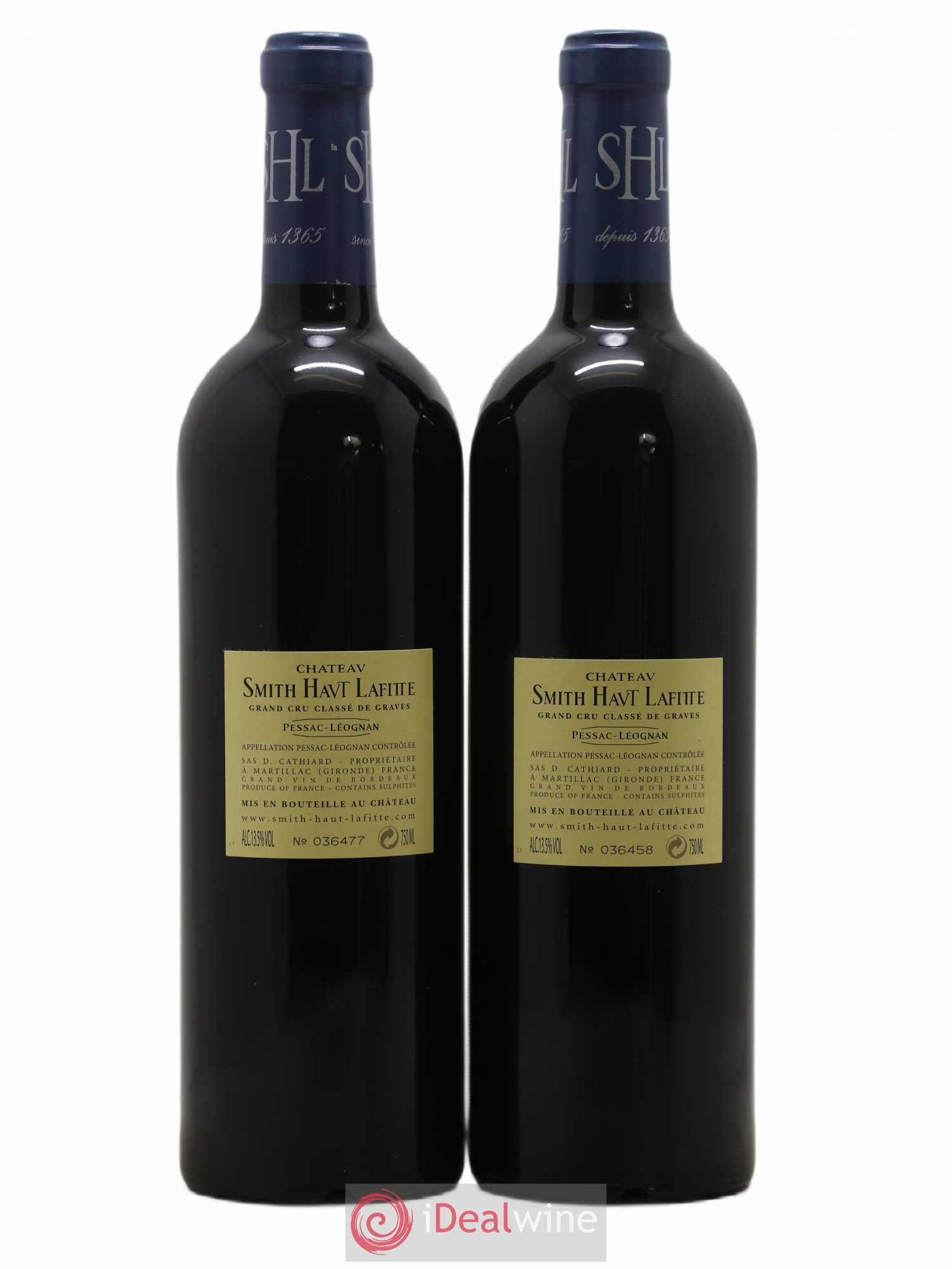 Château Smith Haut Lafitte Cru Classé de Graves 2005 - Lot de 2 bouteilles - 1