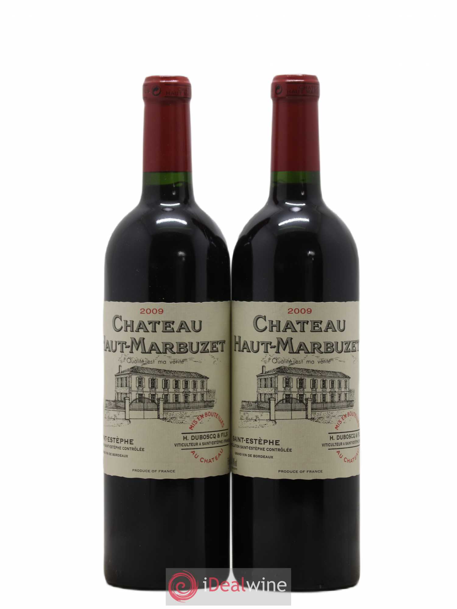 Château Haut Marbuzet 2009 - Lot de 2 bouteilles - 0