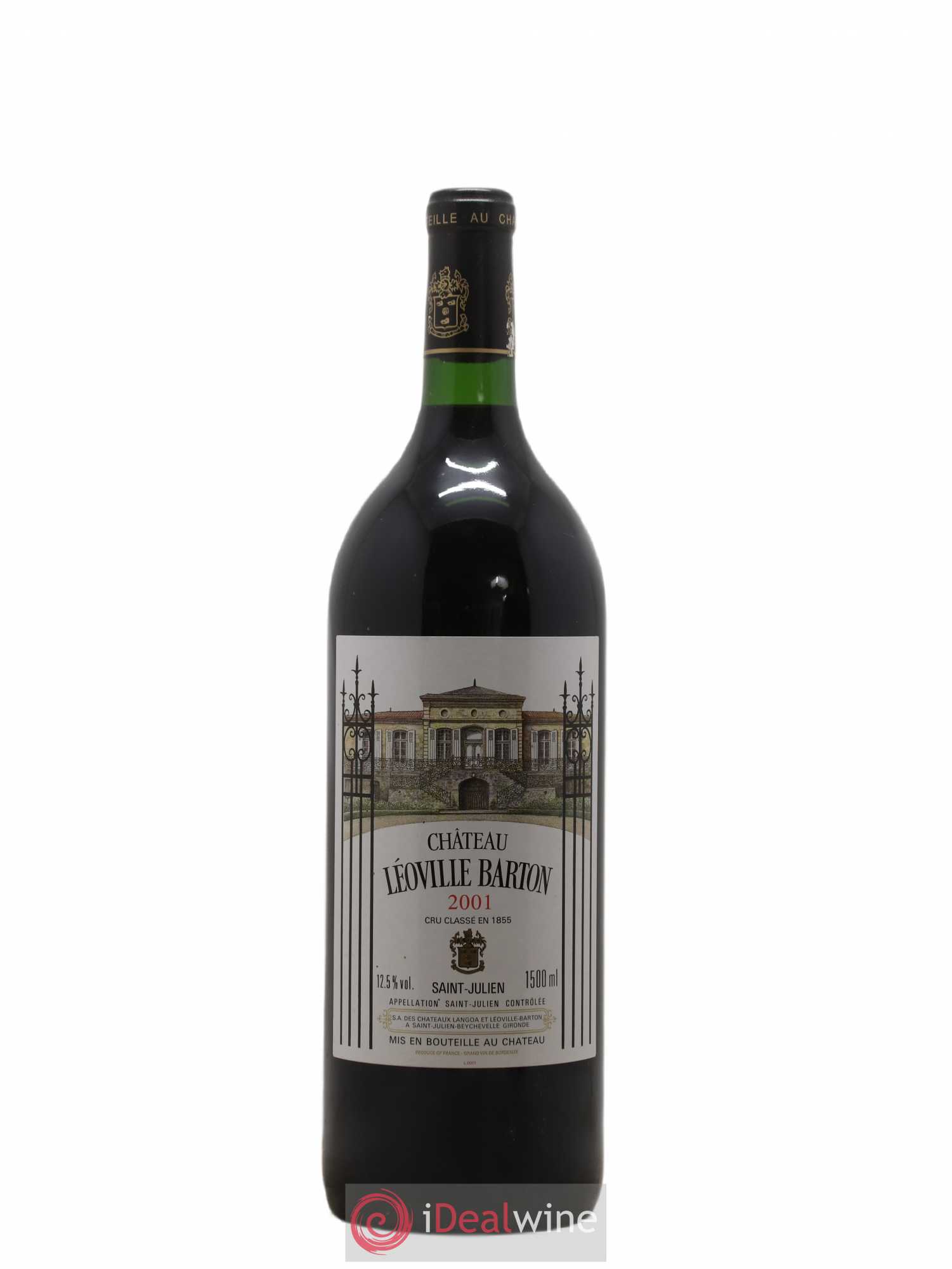 Château Léoville Barton 2ème Grand Cru Classé 2001 - Lot de 1 magnum - 0