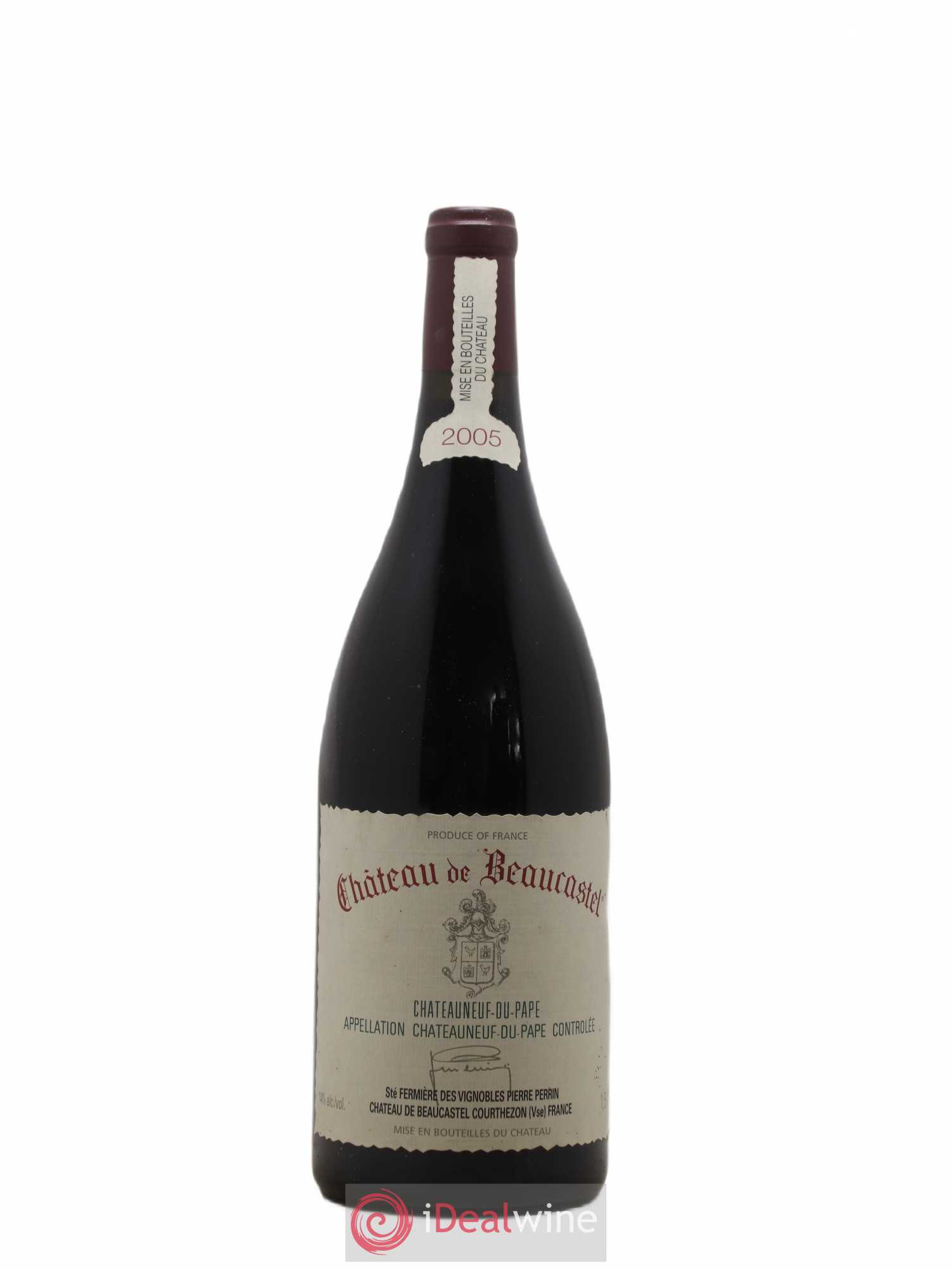 Châteauneuf-du-Pape Château de Beaucastel Famille Perrin 2005 - Lot de 1 magnum - 0