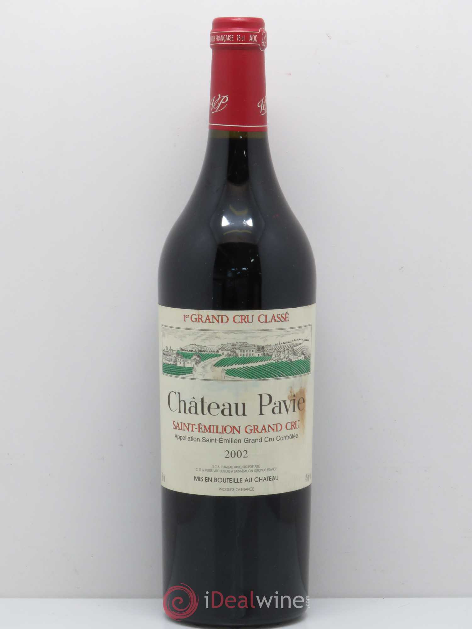 Château Pavie 1er Grand Cru Classé A 2002 - Lot de 1 bouteille - 0