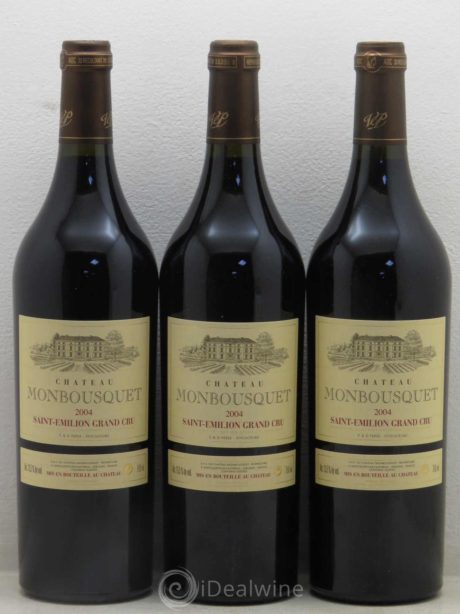 Château Monbousquet Grand Cru Classé 2004 - Lot de 6 bouteilles - 2