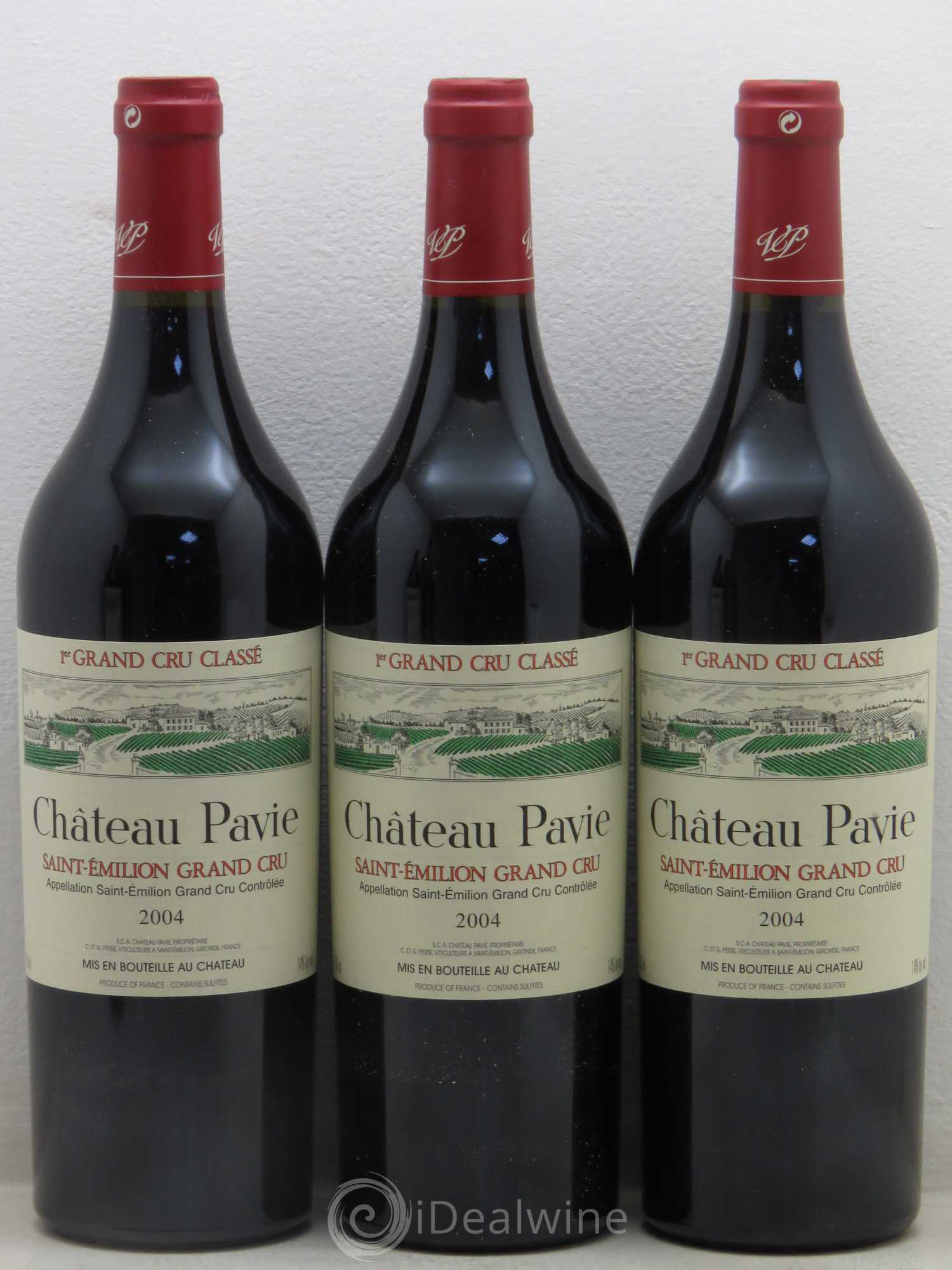 Château Pavie 1er Grand Cru Classé A 2004 - Lot de 6 bouteilles - 1