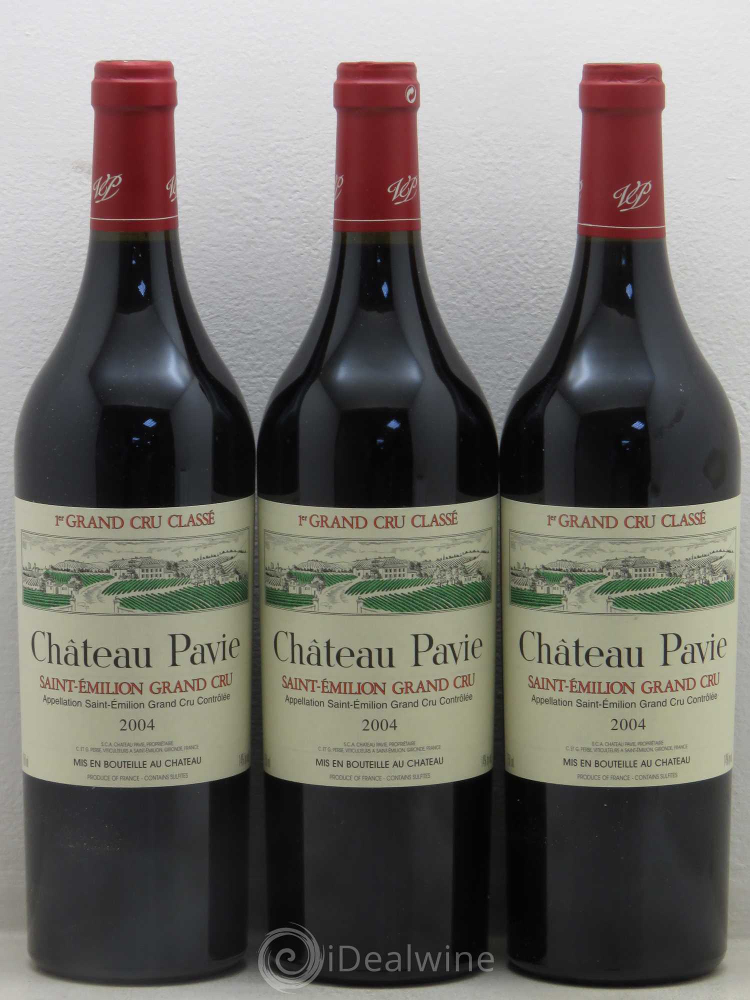 Château Pavie 1er Grand Cru Classé A 2004 - Lot de 6 bouteilles - 2