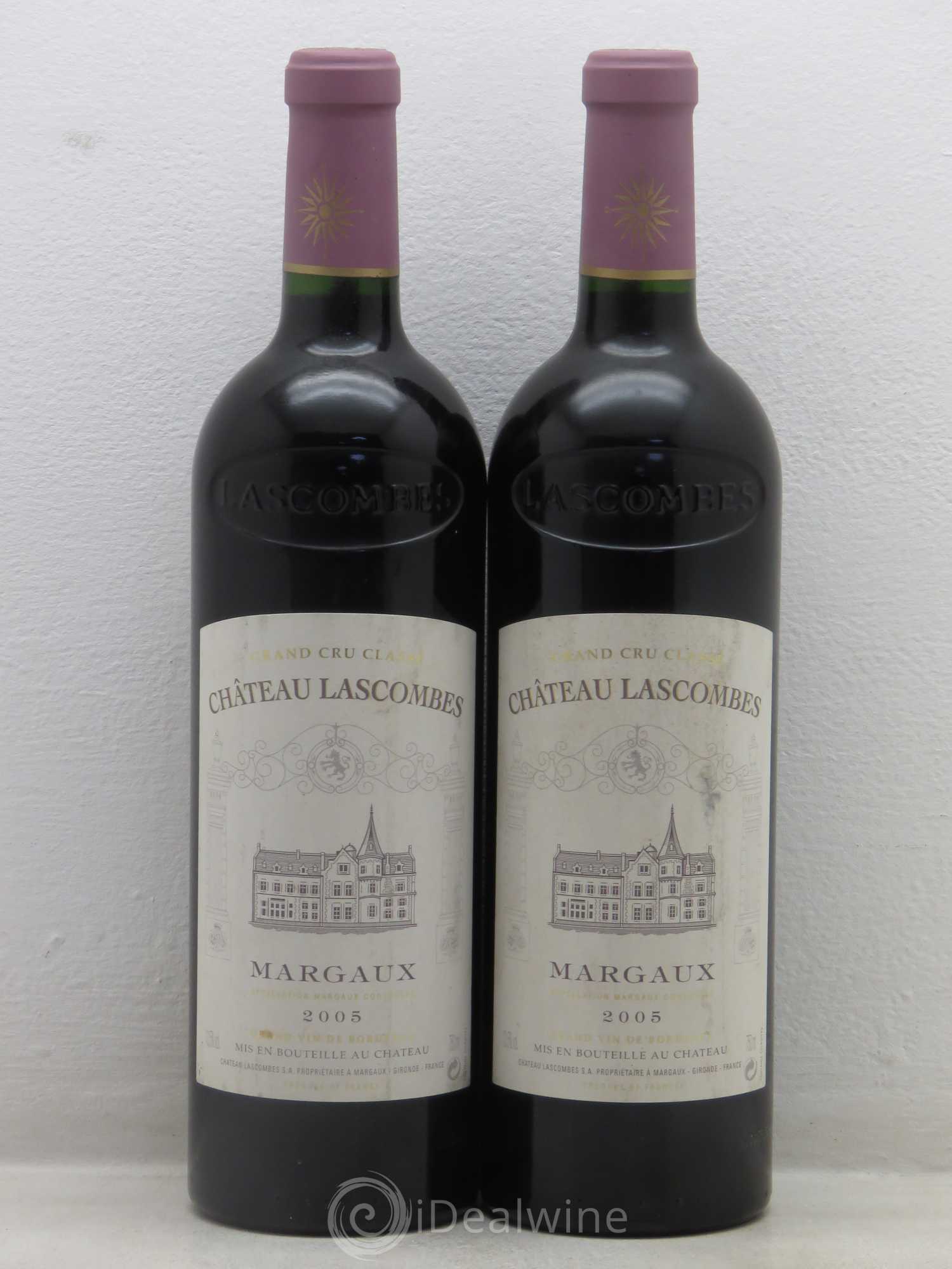 Château Lascombes 2ème Grand Cru Classé 2005 - Lot de 2 bouteilles - 0