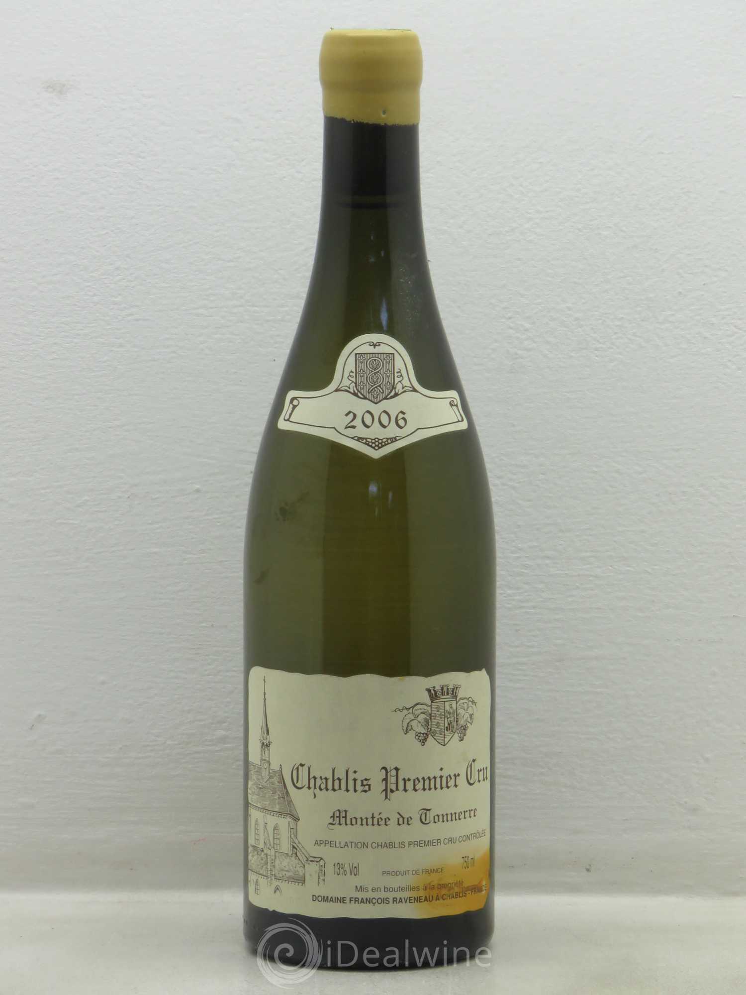 Chablis 1er Cru Montée de Tonnerre Raveneau (Domaine) 2006 - Lot de 1 bouteille - 0