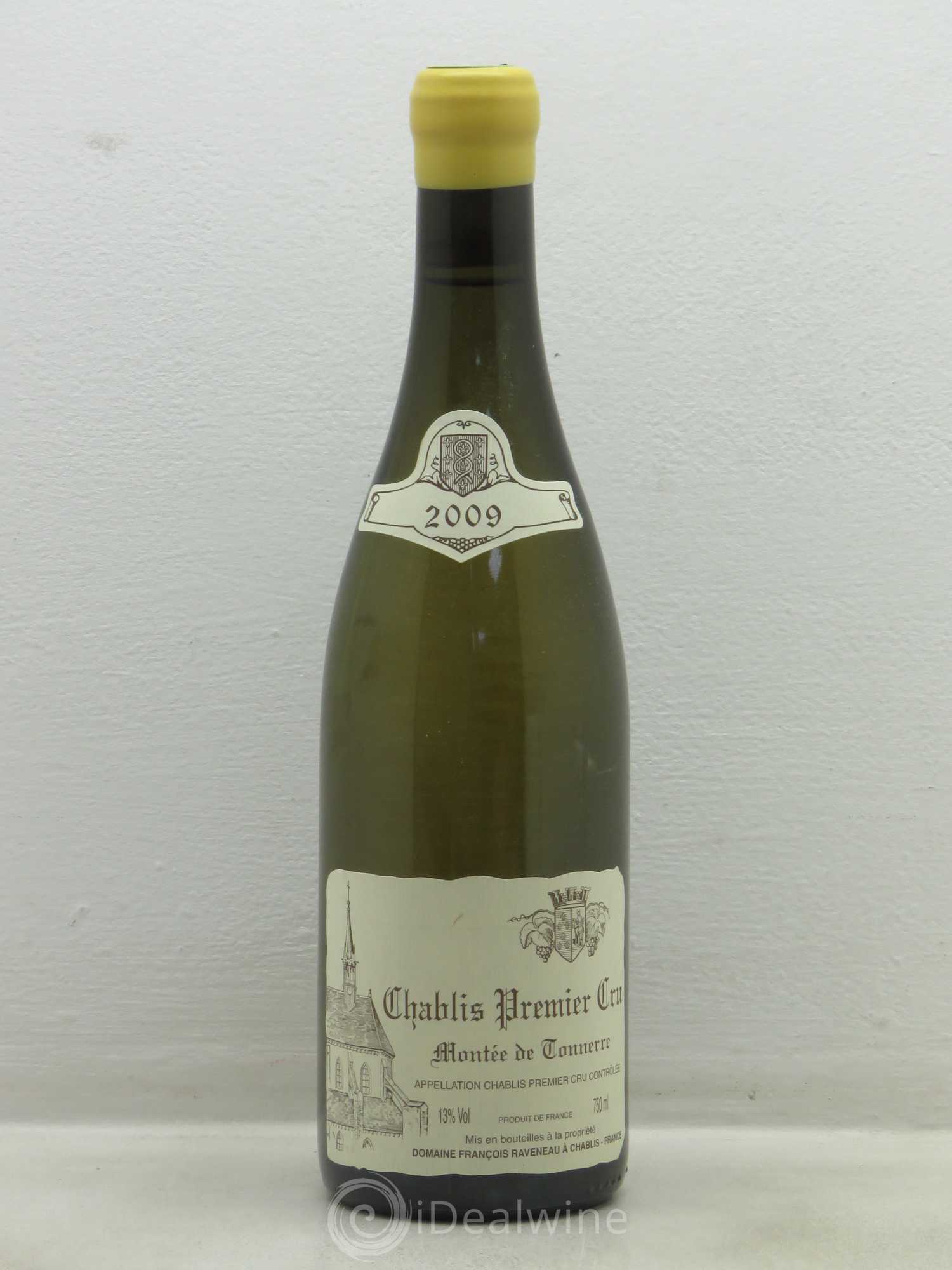 Chablis 1er Cru Montée de Tonnerre Raveneau (Domaine) 2009 - Posten von 1 Flasche - 0