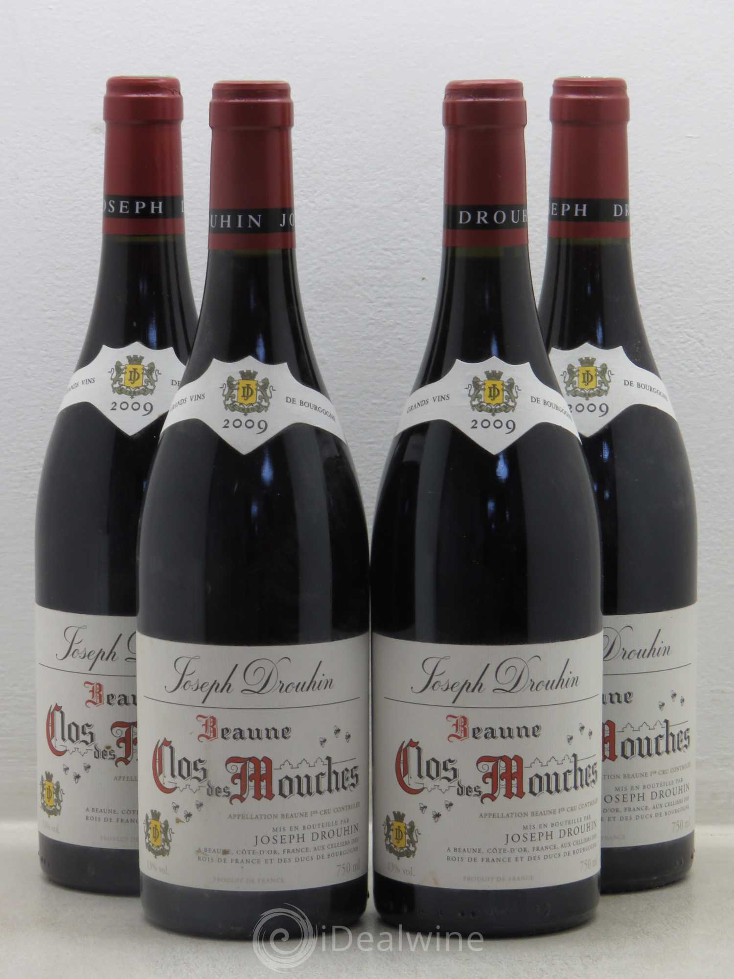 Beaune 1er Cru Clos des Mouches Joseph Drouhin 2009 - Lot de 4 bouteilles - 0