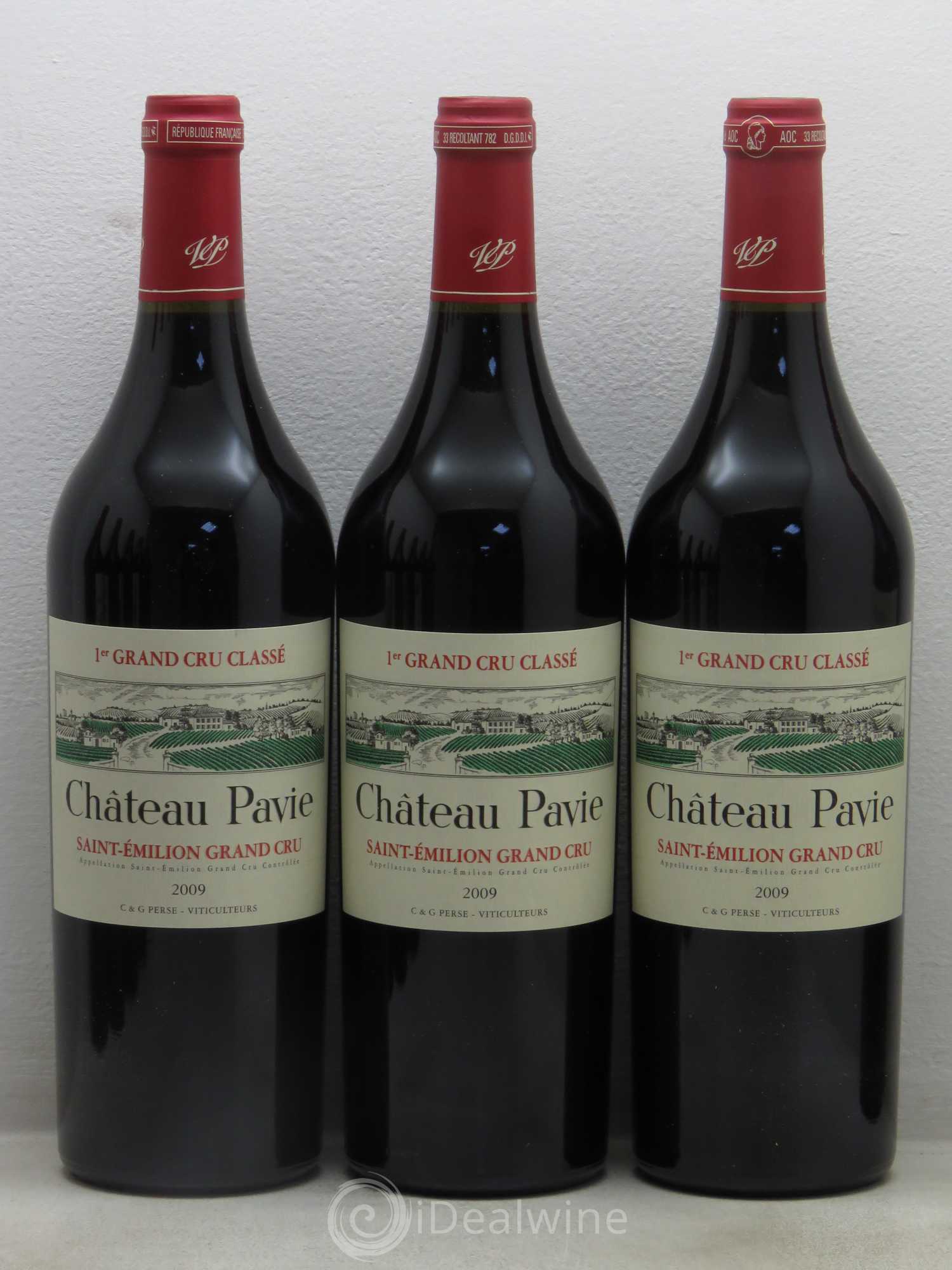 Château Pavie 1er Grand Cru Classé A 2009 - Lot de 12 bouteilles - 2