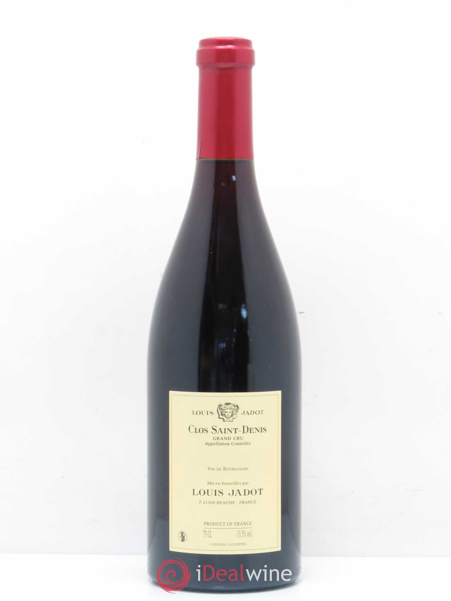 Clos Saint-Denis Grand Cru Domaine Gagey - Louis Jadot 2011 - Lot de 1 bouteille - 1