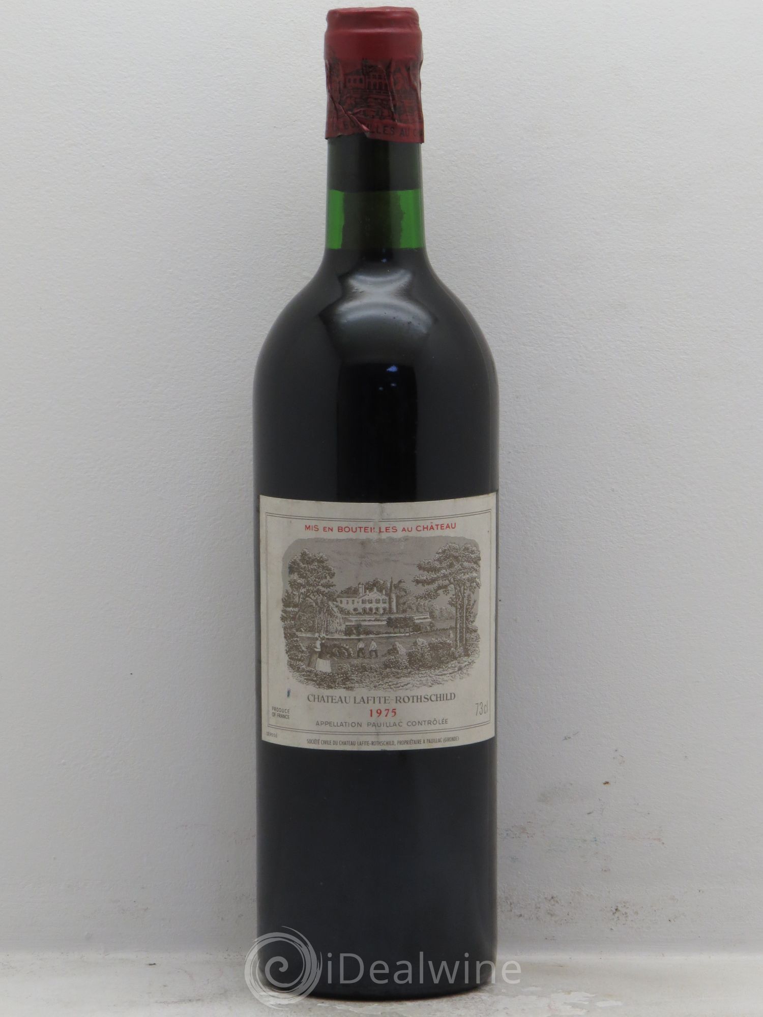 Château Lafite Rothschild 1er Grand Cru Classé 1975 - Lot de 1 bouteille - 0