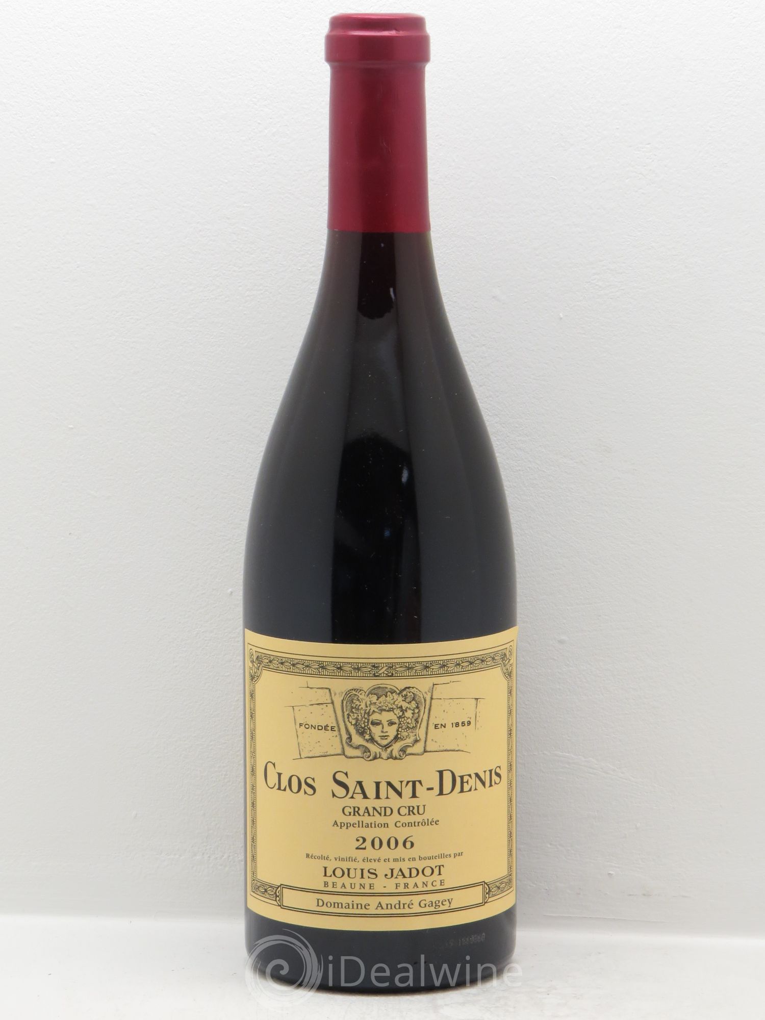Clos Saint-Denis Grand Cru Maison Louis Jadot Domaine Gagey 2006 - Lot de 1 bouteille - 0