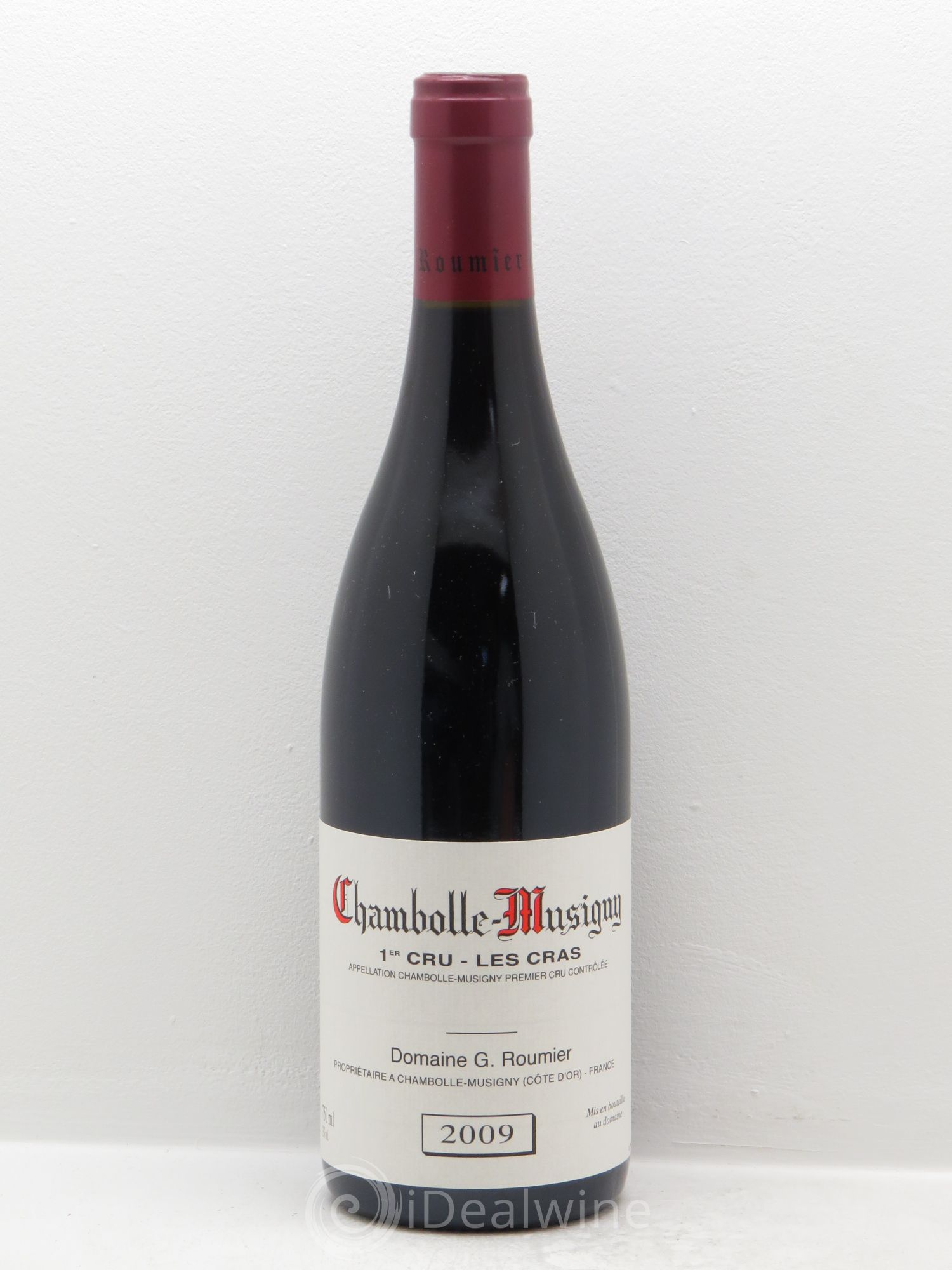 Chambolle-Musigny 1er Cru Les Cras Georges Roumier (Domaine) 2009 - Lot de 1 bouteille - 0