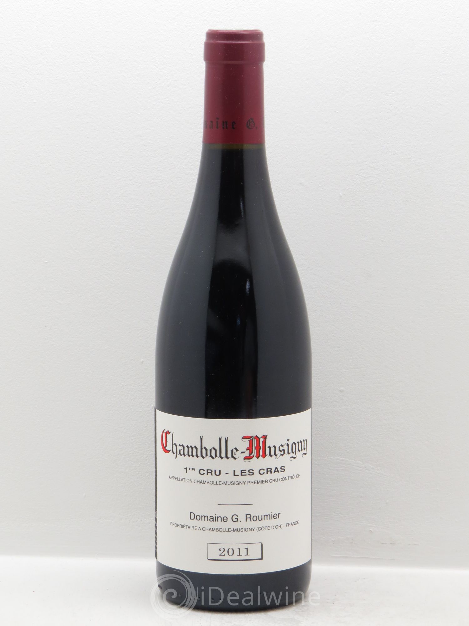 Chambolle-Musigny 1er Cru Les Cras Georges Roumier (Domaine) 2011 - Lot de 1 bouteille - 0