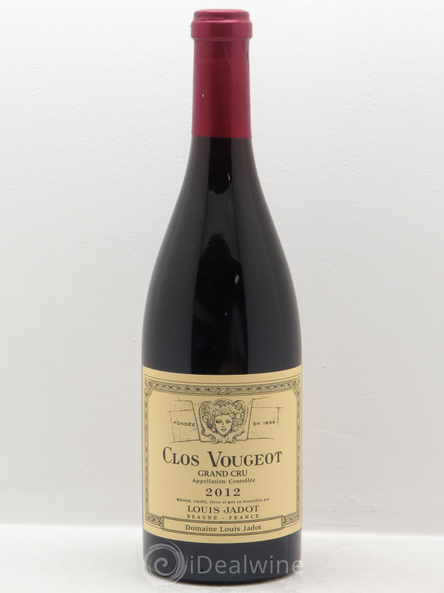 Clos de Vougeot Grand Cru Louis Jadot (Domaine) 2012 - Lot de 1 bouteille - 0