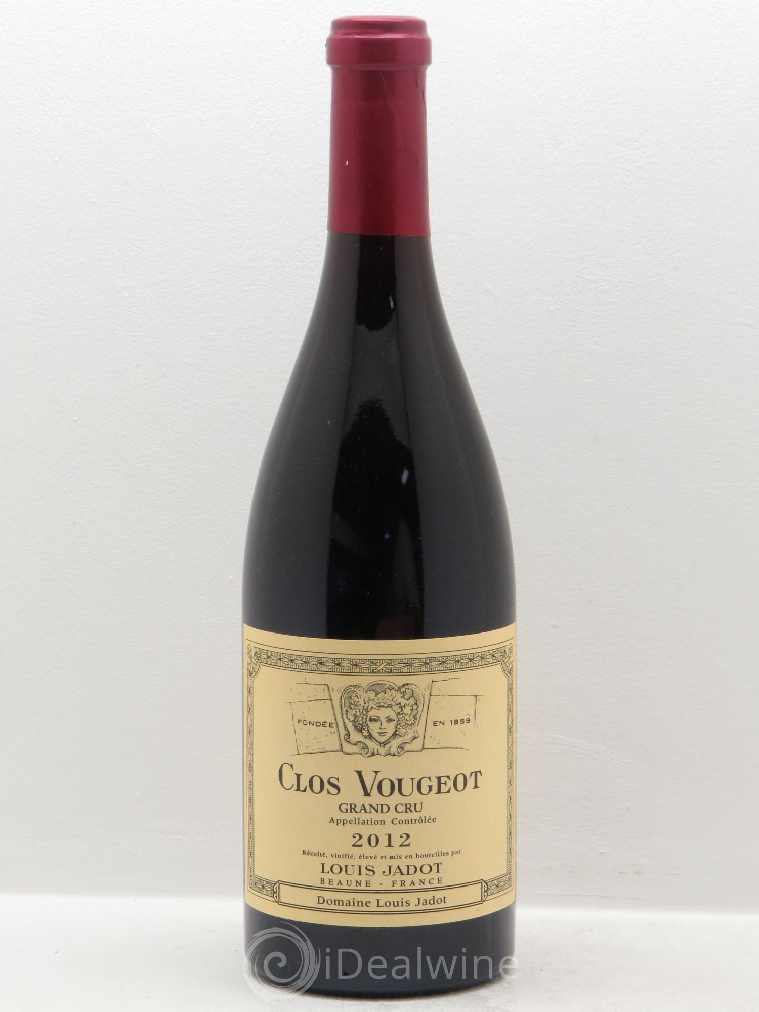 Clos de Vougeot Grand Cru Louis Jadot (Domaine) 2012 - Lot de 1 bouteille - 0