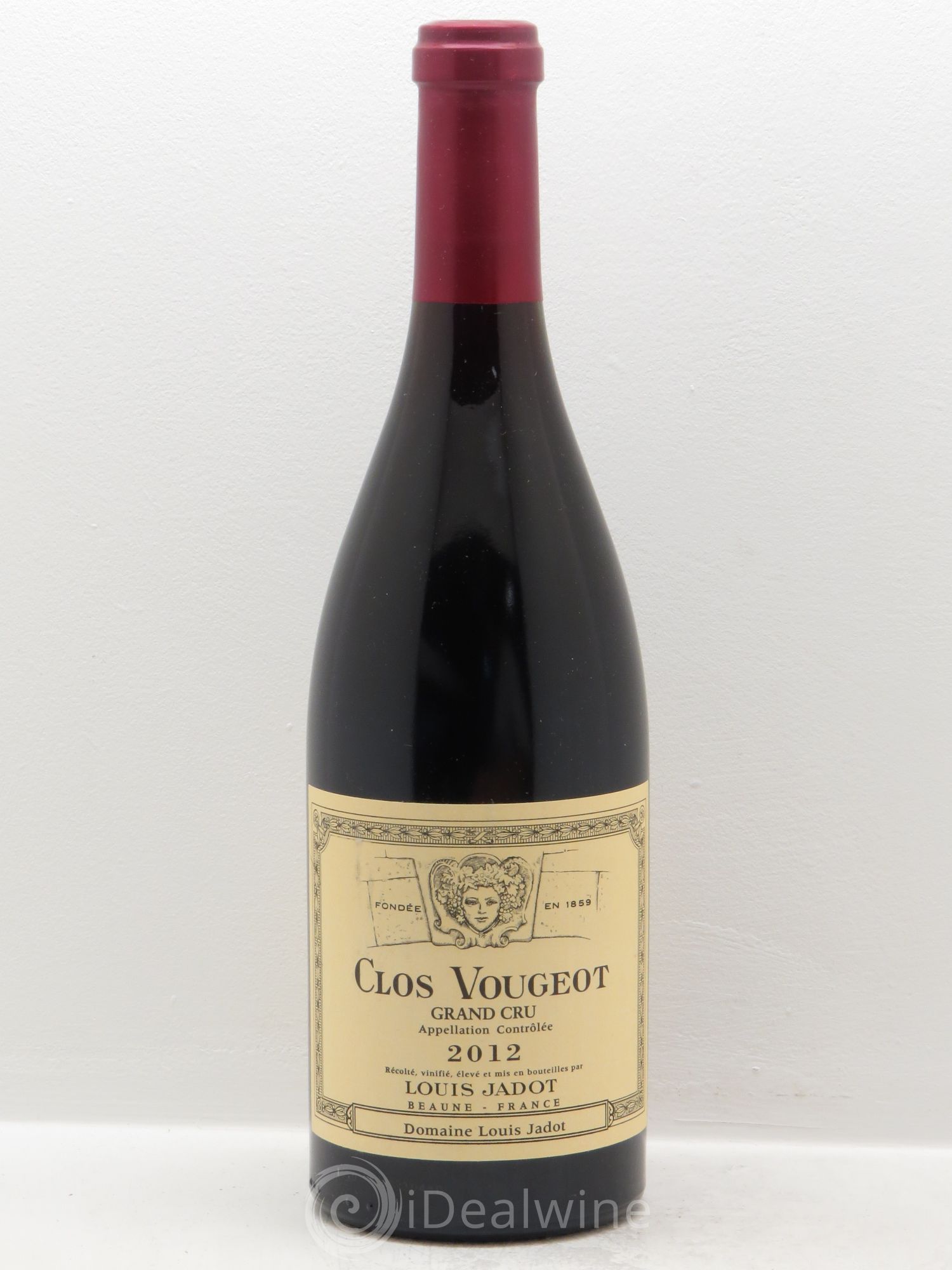 Clos de Vougeot Grand Cru Louis Jadot (Domaine) 2012 - Lot de 1 bouteille - 0