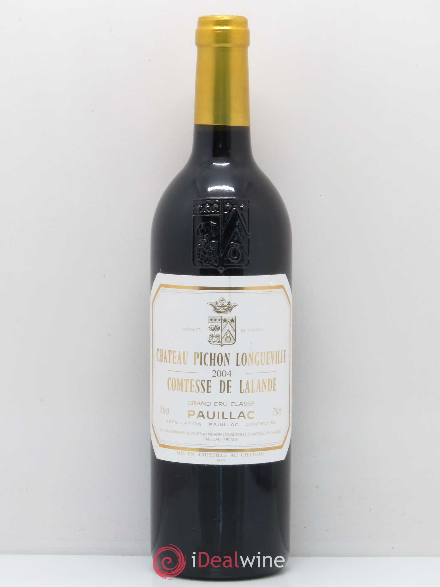 Château Pichon Longueville Comtesse de Lalande 2ème Grand Cru Classé 2004 - Lot de 1 bouteille - 0