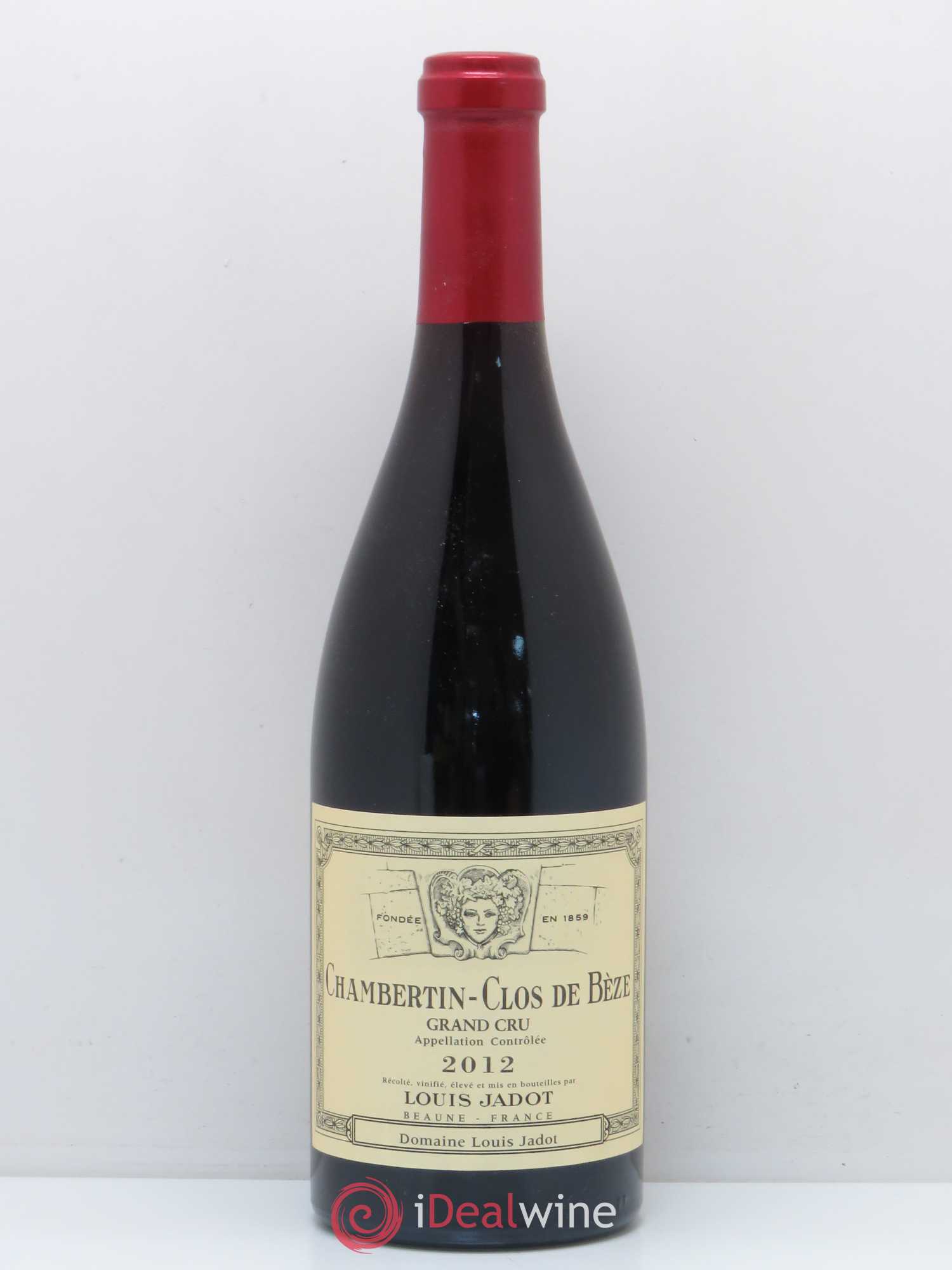 Chambertin Clos de Bèze Grand Cru Domaine Louis Jadot 2012 - Lot de 1 bouteille - 0