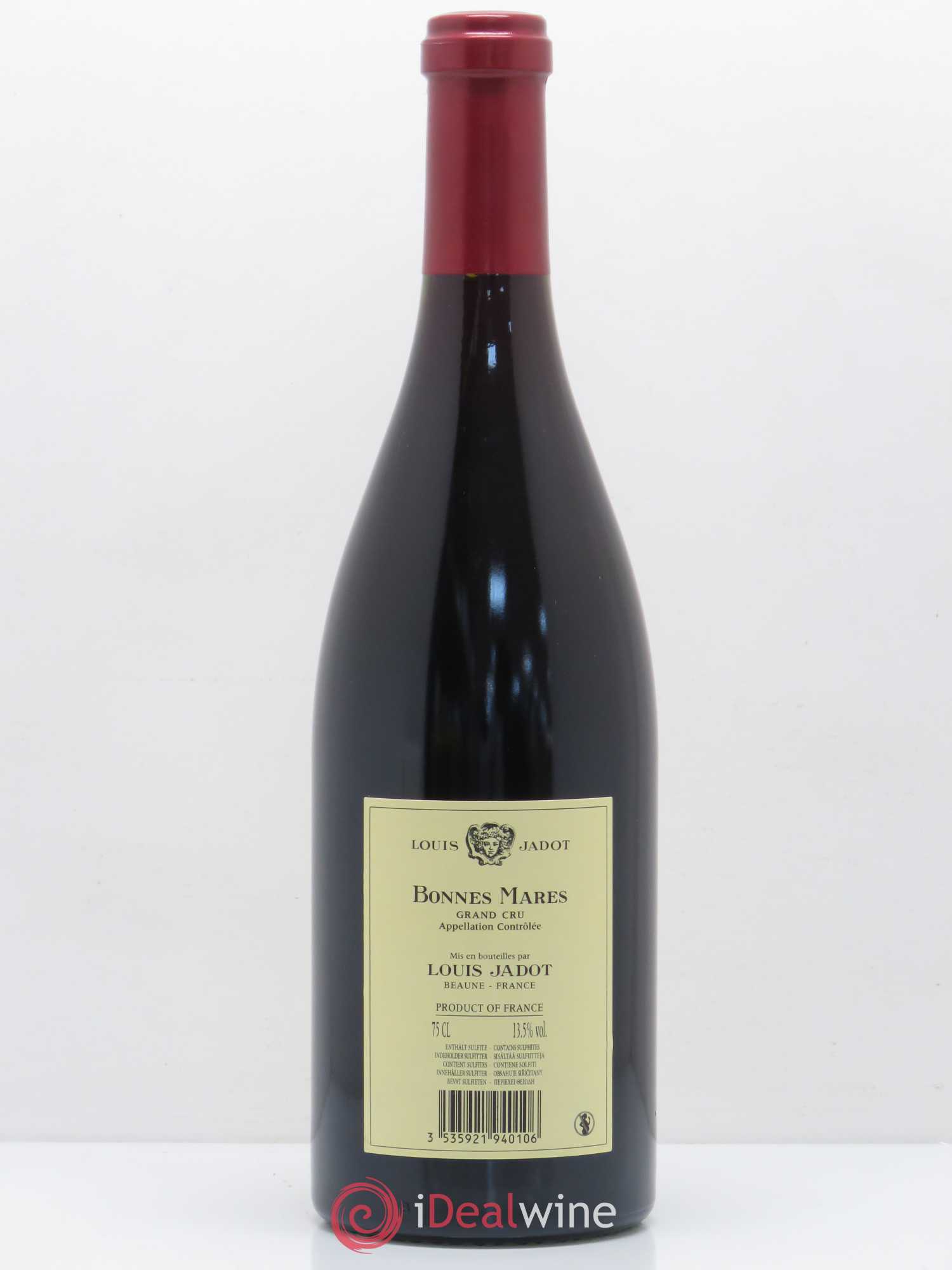Bonnes-Mares Grand Cru Domaine Louis Jadot 2015 - Lot de 1 bouteille - 1