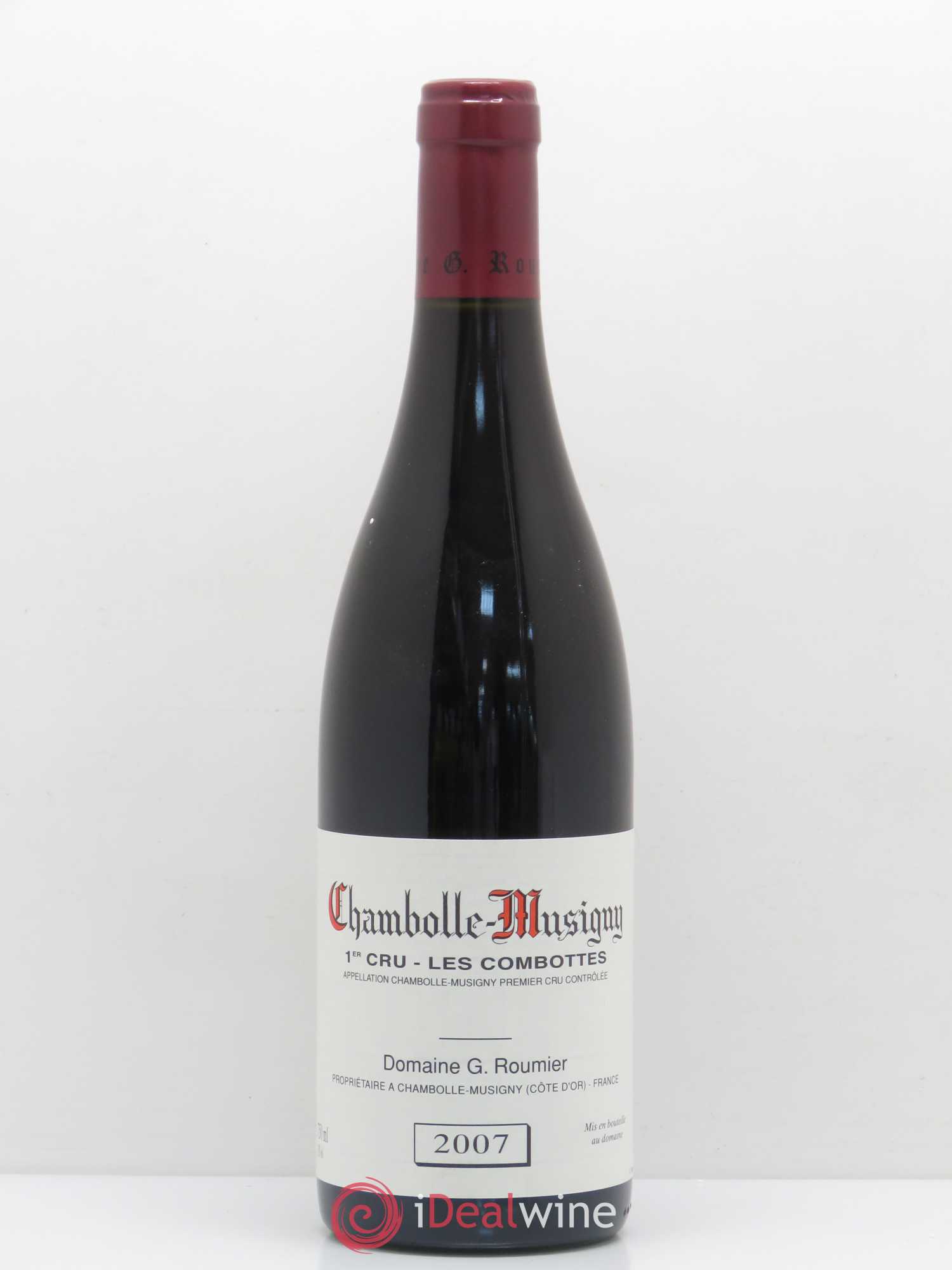 Chambolle-Musigny 1er Cru Les Combottes Georges Roumier (Domaine) 2007 - Lot de 1 bouteille - 0