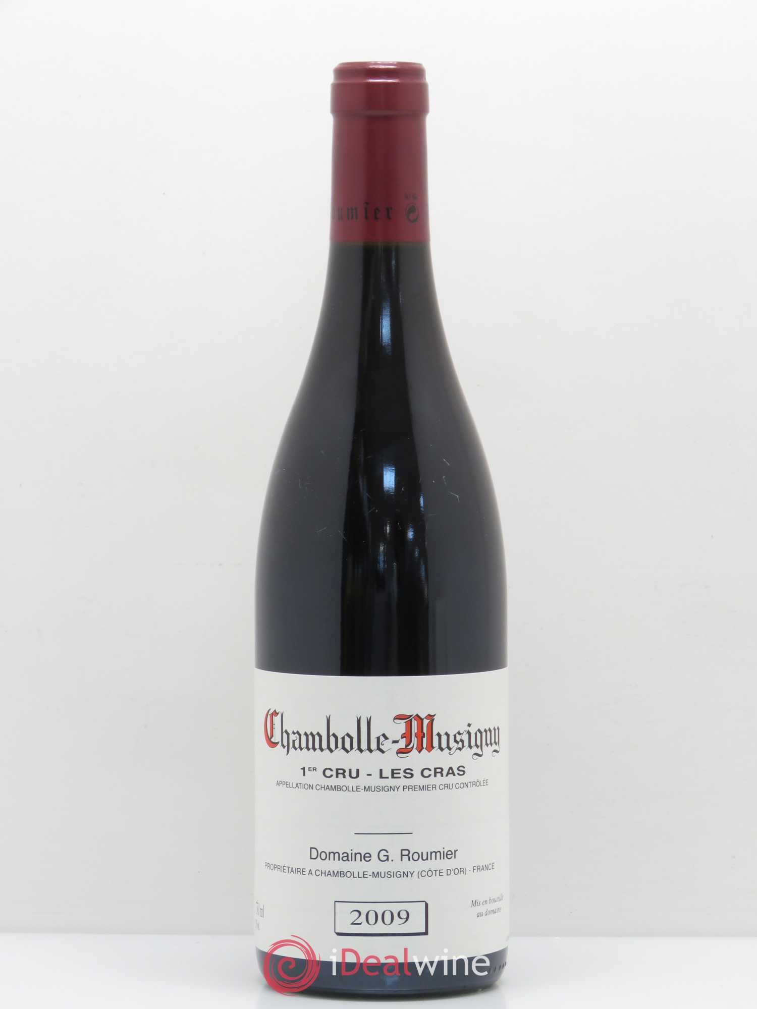 Chambolle-Musigny 1er Cru Les Cras Georges Roumier (Domaine) 2009 - Lot de 1 bouteille - 0