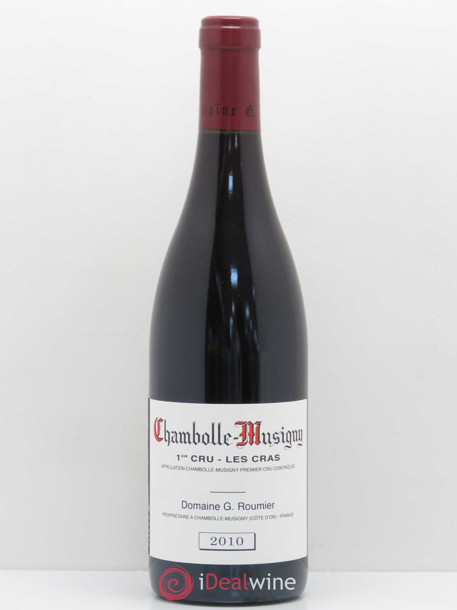 Chambolle-Musigny 1er Cru Les Cras Georges Roumier (Domaine) 2010 - Lot de 1 bouteille - 0