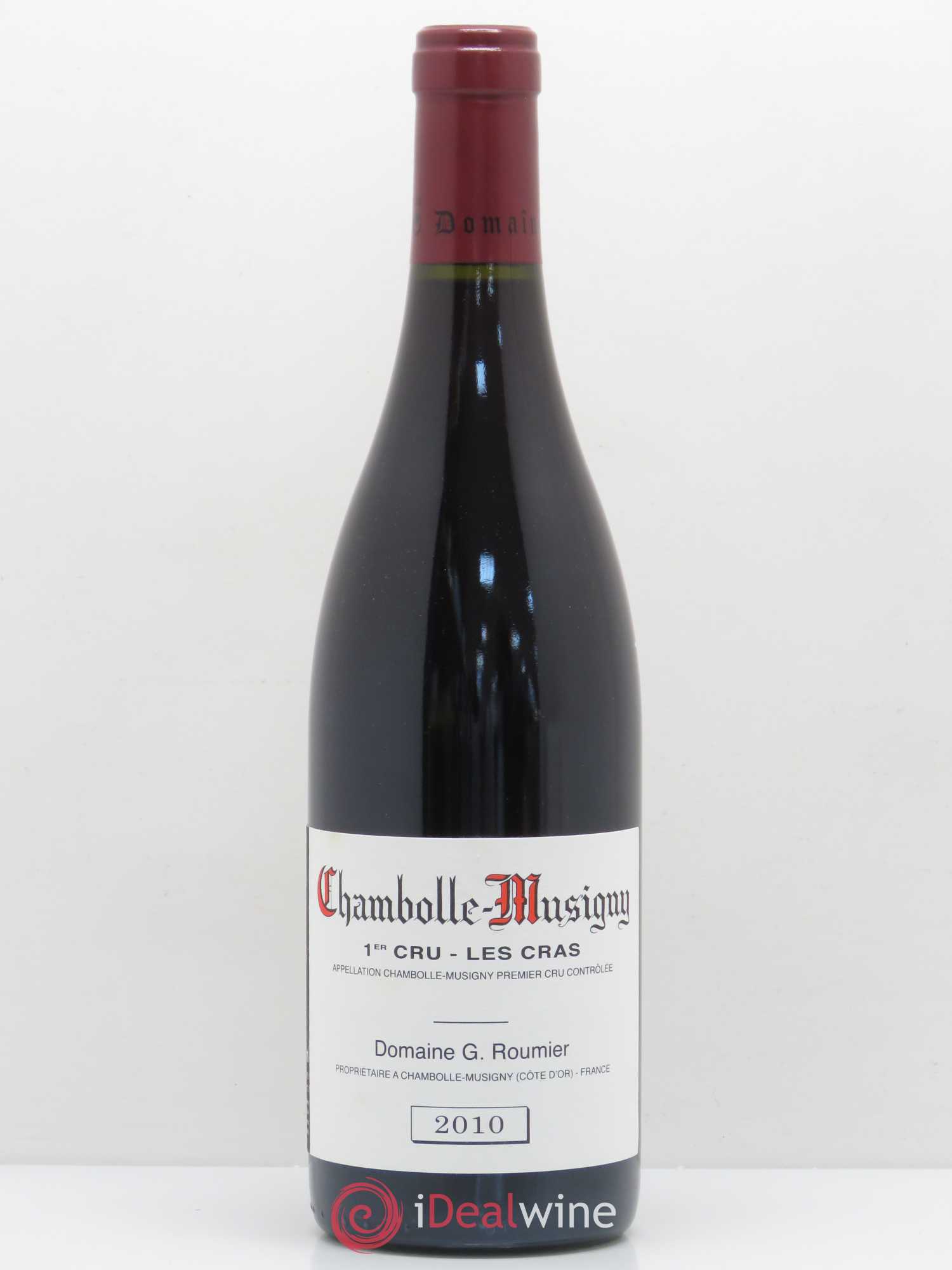 Chambolle-Musigny 1er Cru Les Cras Georges Roumier (Domaine) 2010 - Lot de 1 bouteille - 0