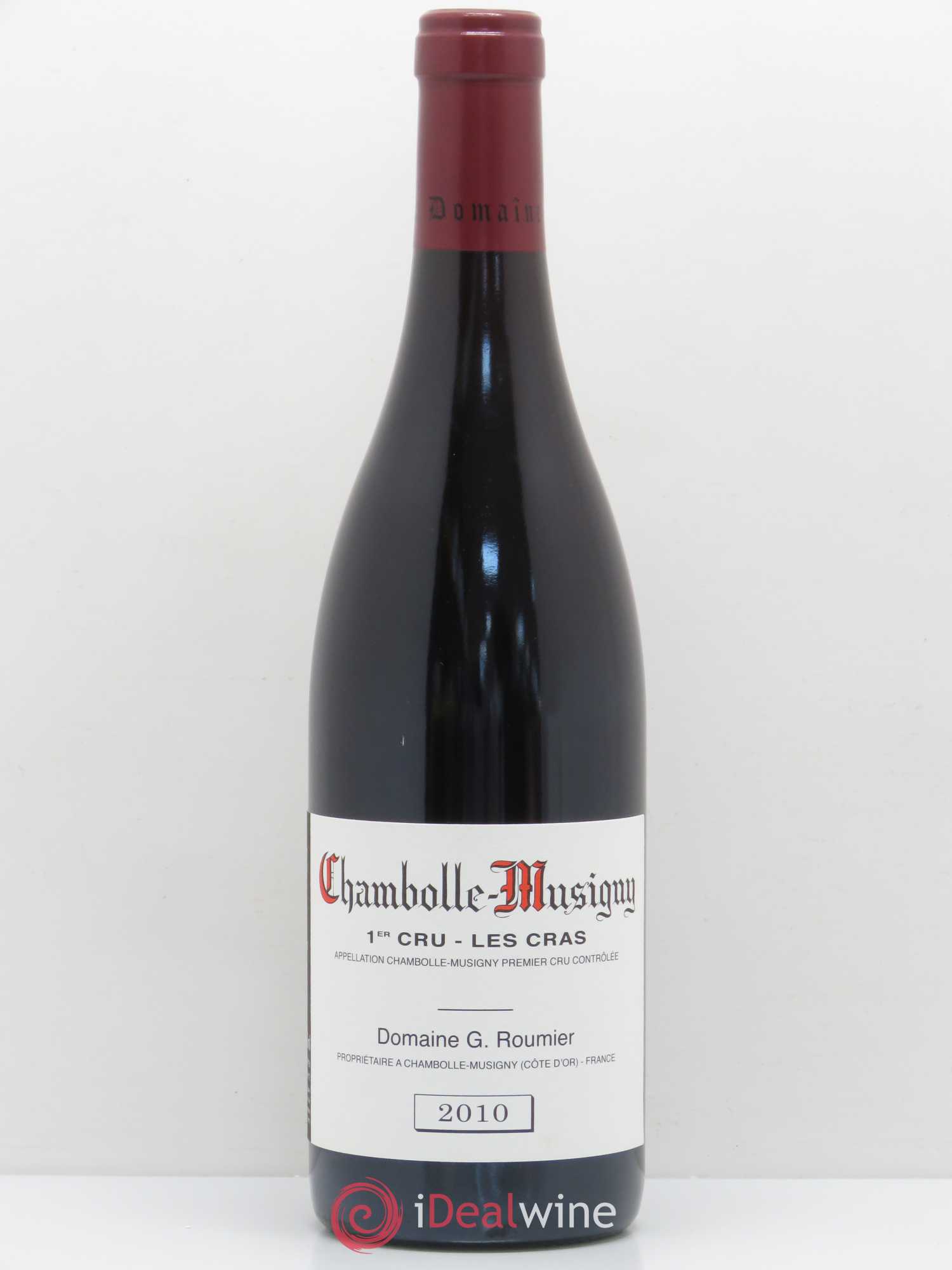 Chambolle-Musigny 1er Cru Les Cras Georges Roumier (Domaine) 2010 - Lot de 1 bouteille - 0