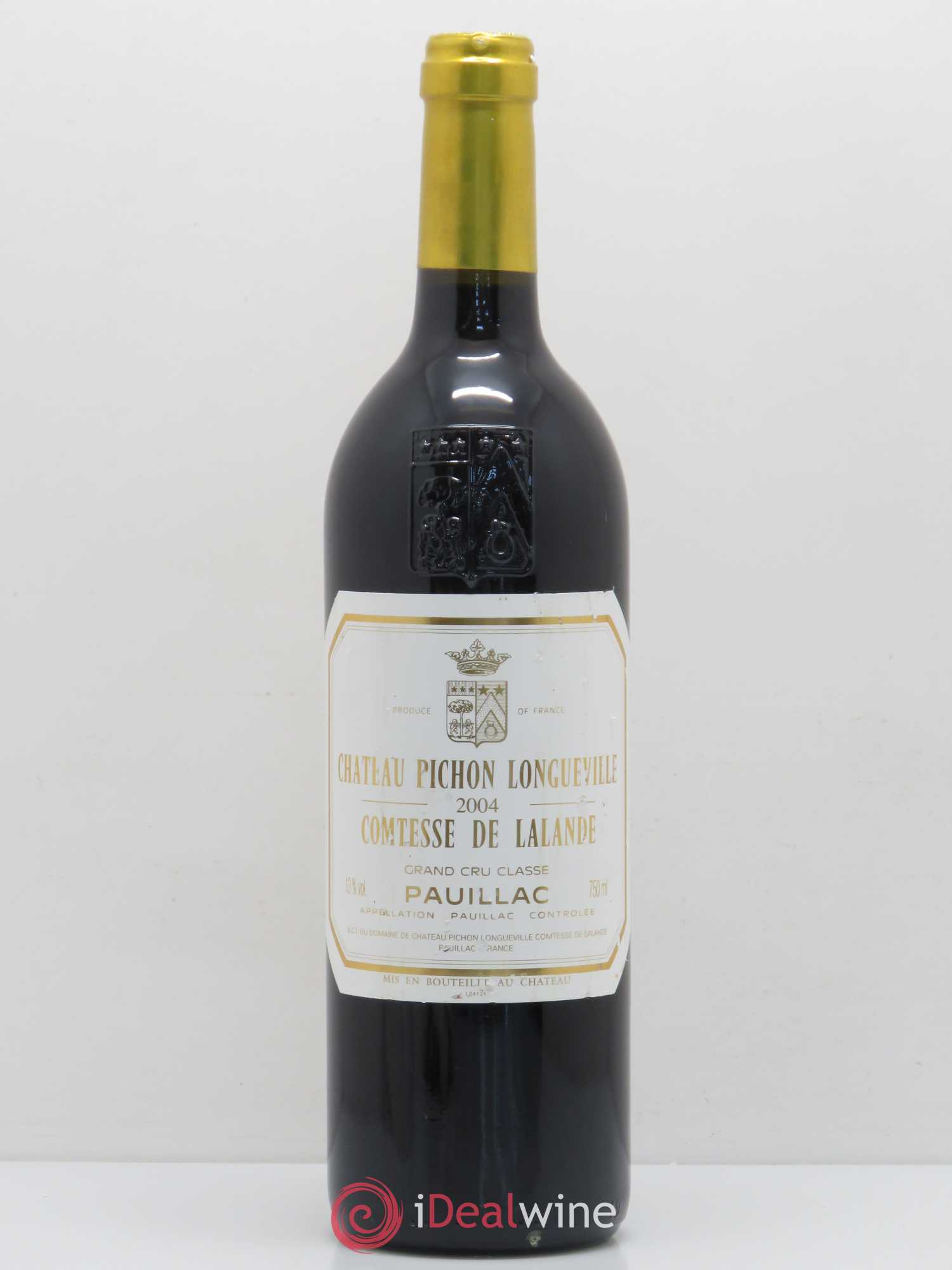 Château Pichon Longueville Comtesse de Lalande 2ème Grand Cru Classé 2004 - Lot de 1 bouteille - 0
