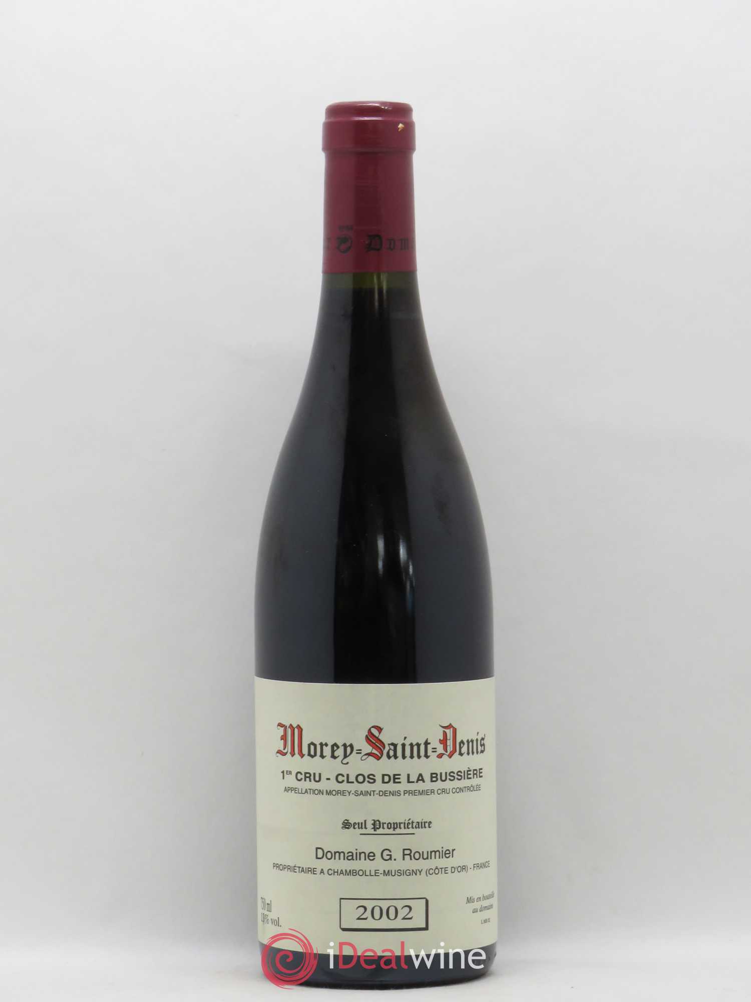 Morey-Saint-Denis 1er Cru Clos de la Bussière Georges Roumier (Domaine) 2002 - Lot de 1 bouteille - 0