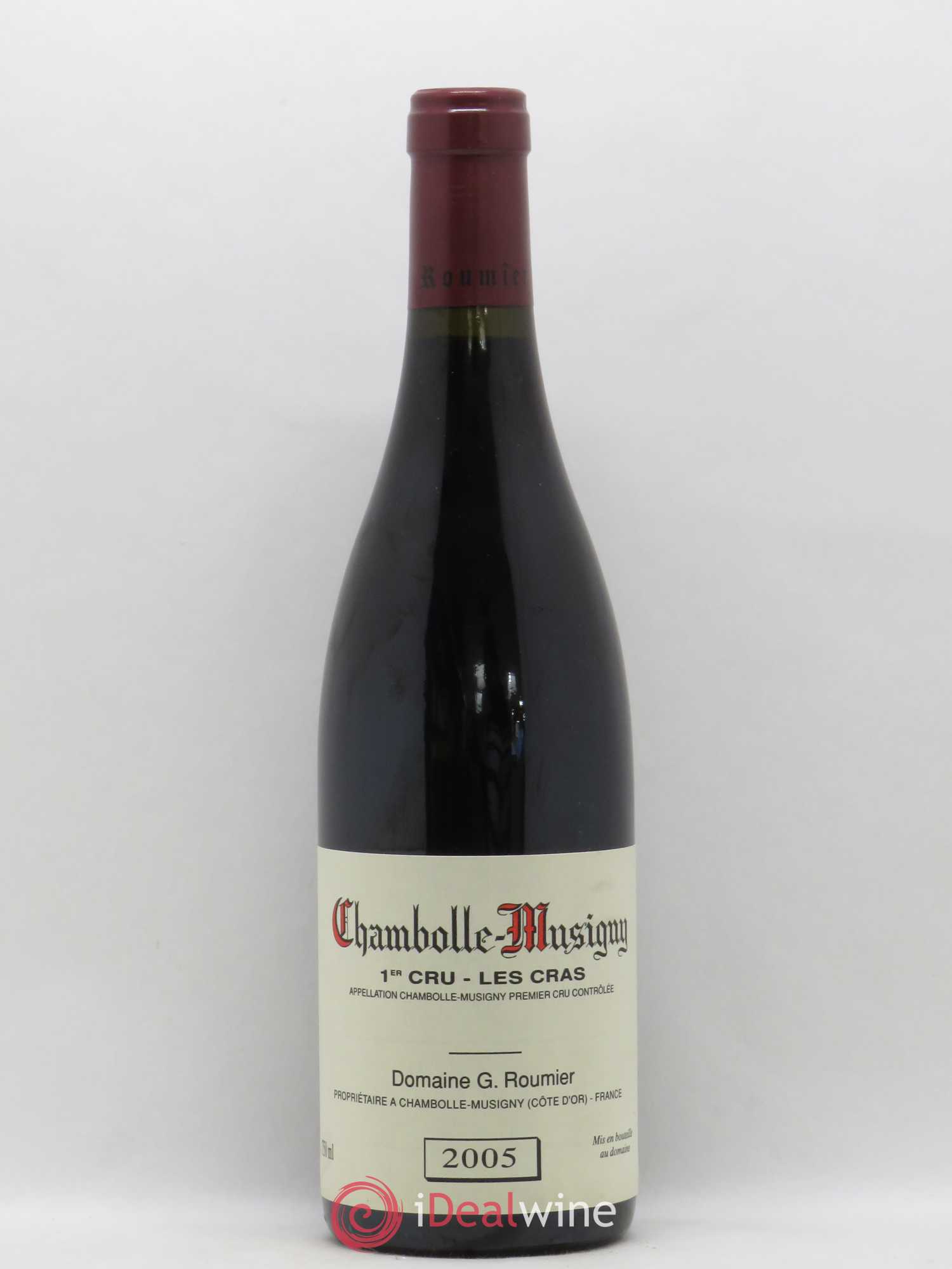Chambolle-Musigny 1er Cru Les Cras Georges Roumier (Domaine) 2005 - Lot de 1 bouteille - 0