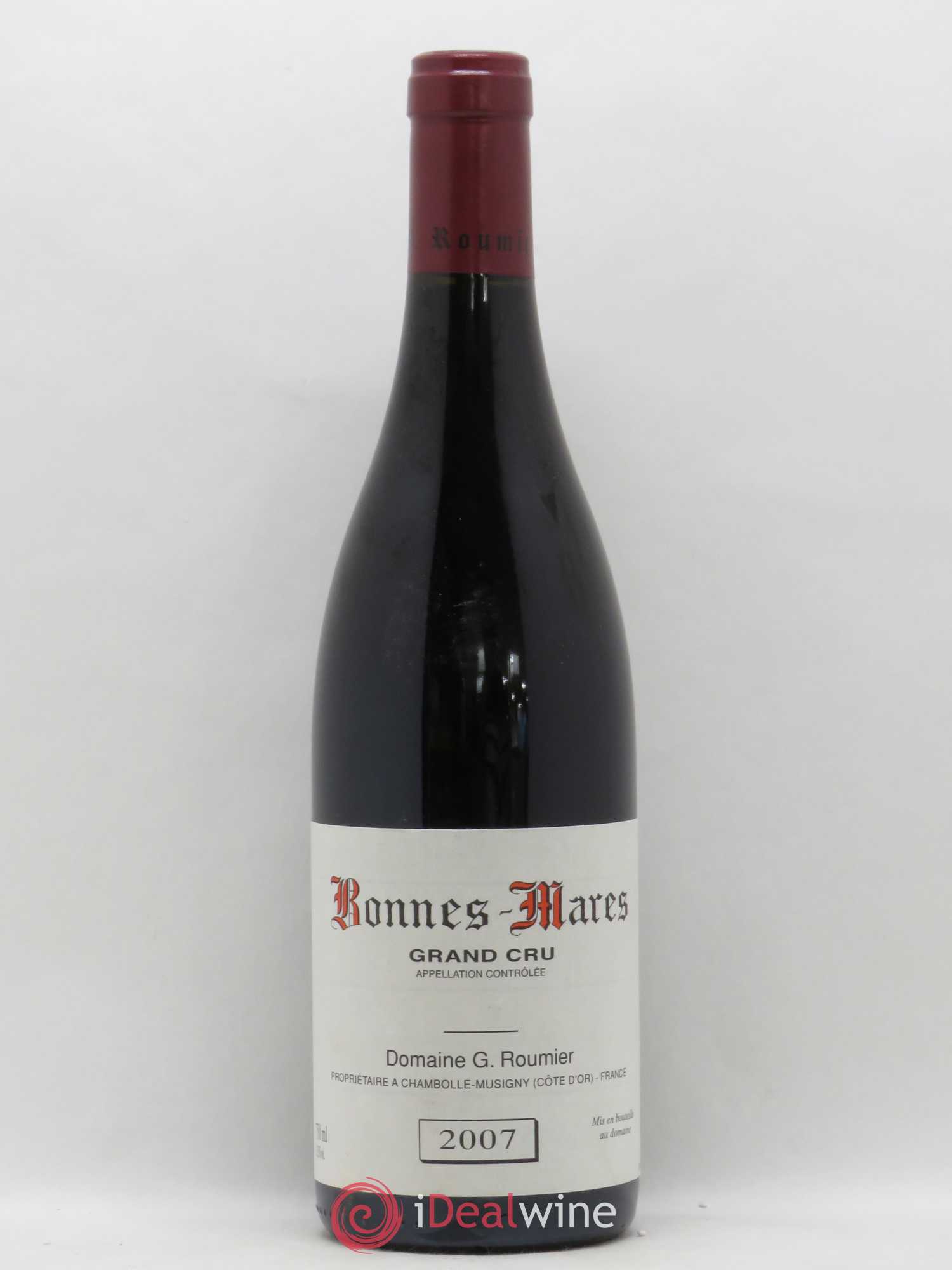 Bonnes-Mares Grand Cru Georges Roumier (Domaine) 2007 - Lot de 1 bouteille - 0