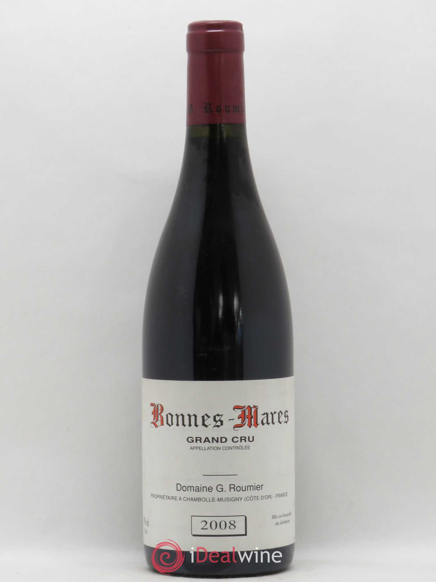 Bonnes-Mares Grand Cru Georges Roumier (Domaine) 2008 - Lot de 1 bouteille - 0