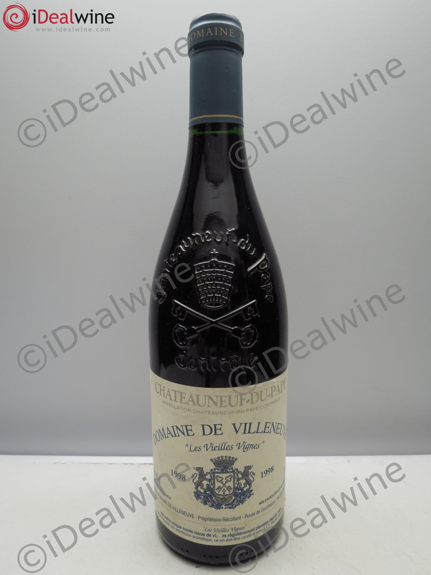Châteauneuf-du-Pape 'Les vieilles vignes' 1998 - Posten von 1 Flasche - 0