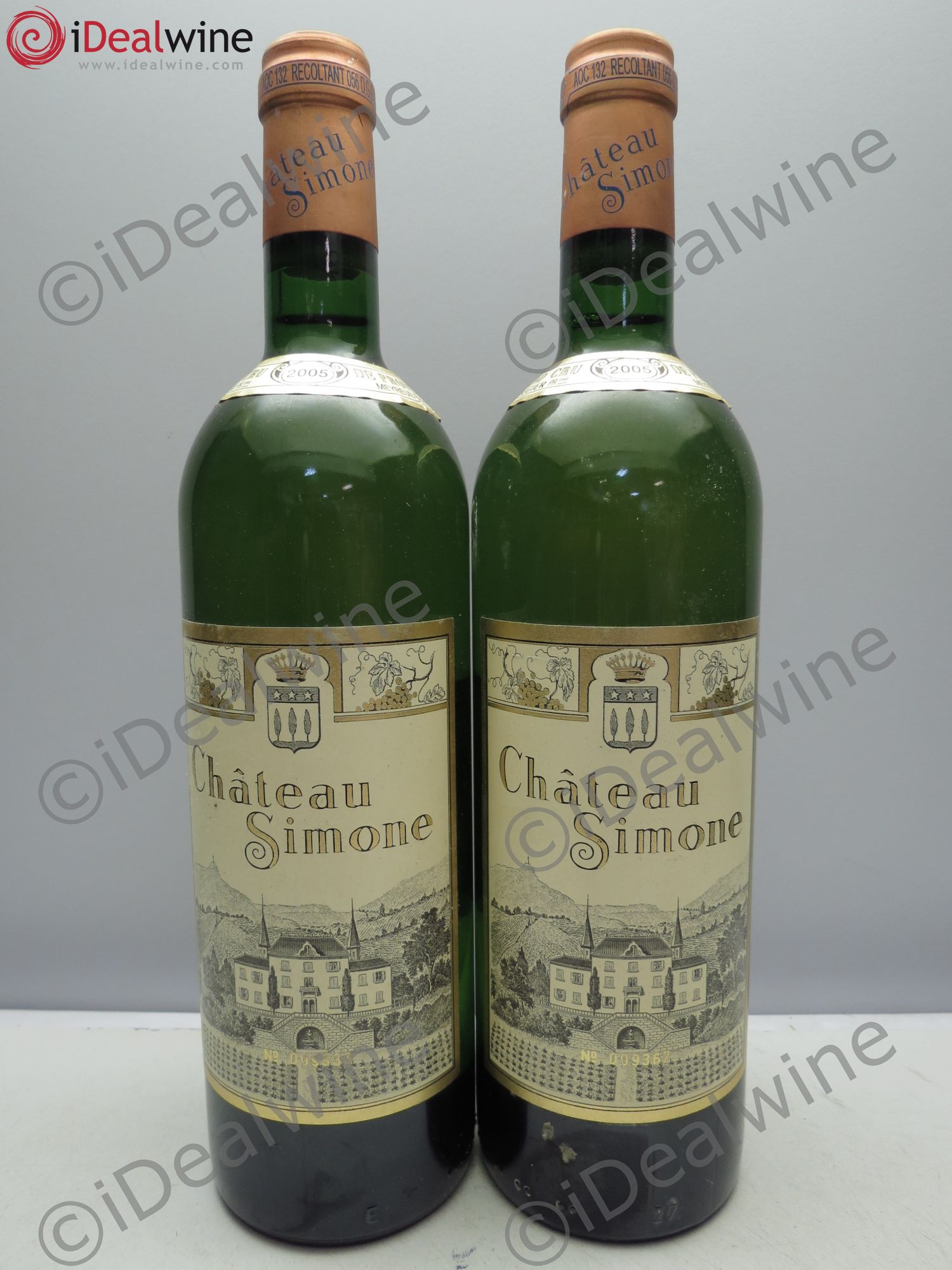 Palette Château Simone Famille Rougier 2005 - Lot de 2 bouteilles - 0