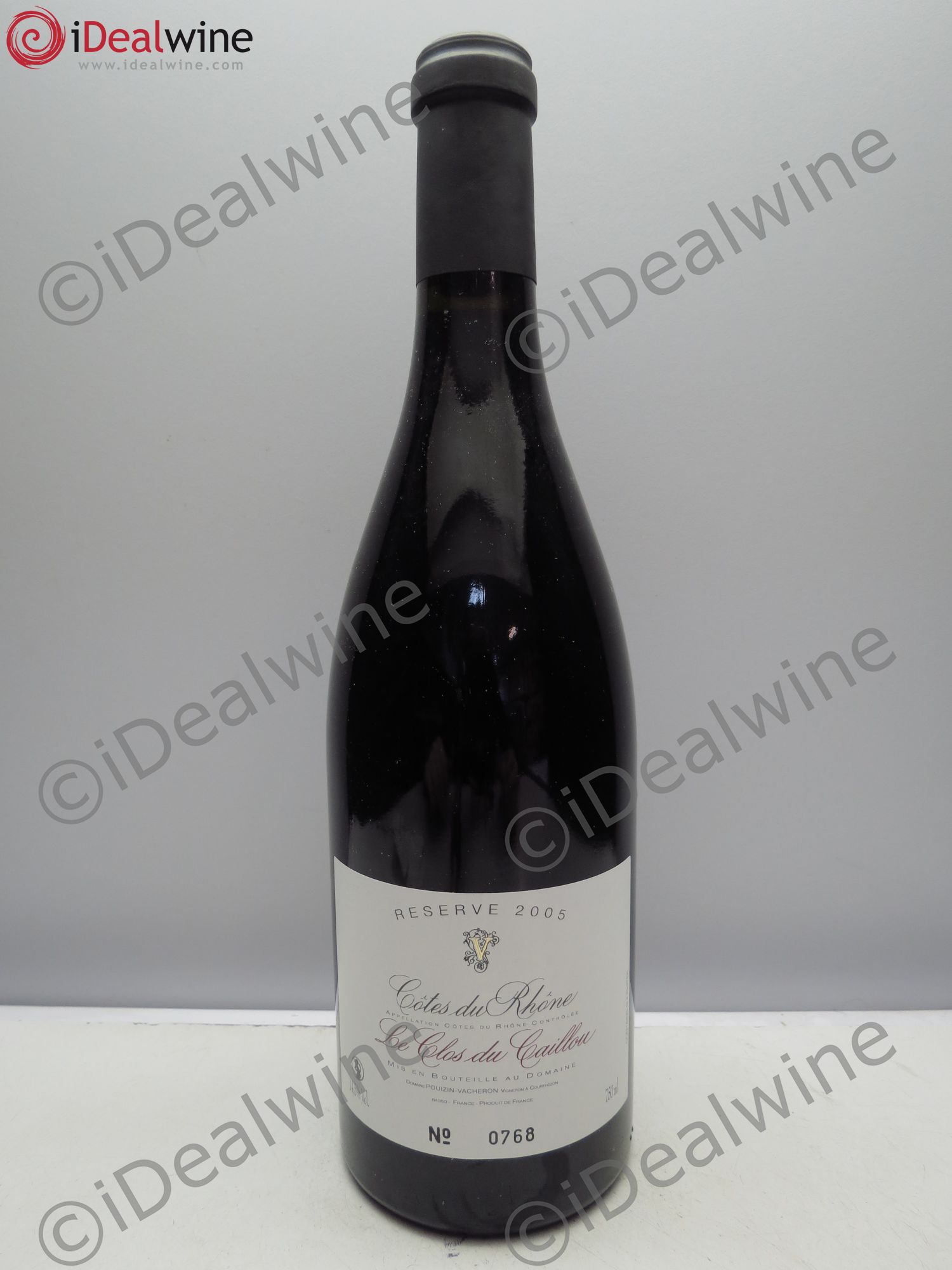 Côtes-du-Rhône Le clos du caillou 2005 - Posten von 1 Flasche - 0