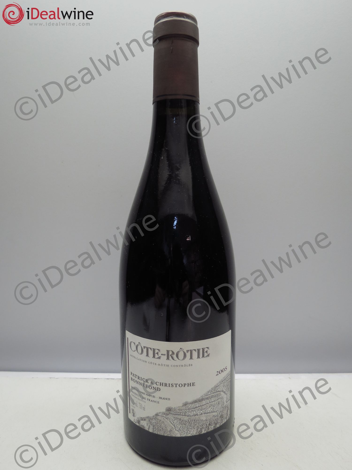Côte-Rôtie Domaine Bonnefond Patrick et Christophe 2005 - Posten von 1 Flasche - 0