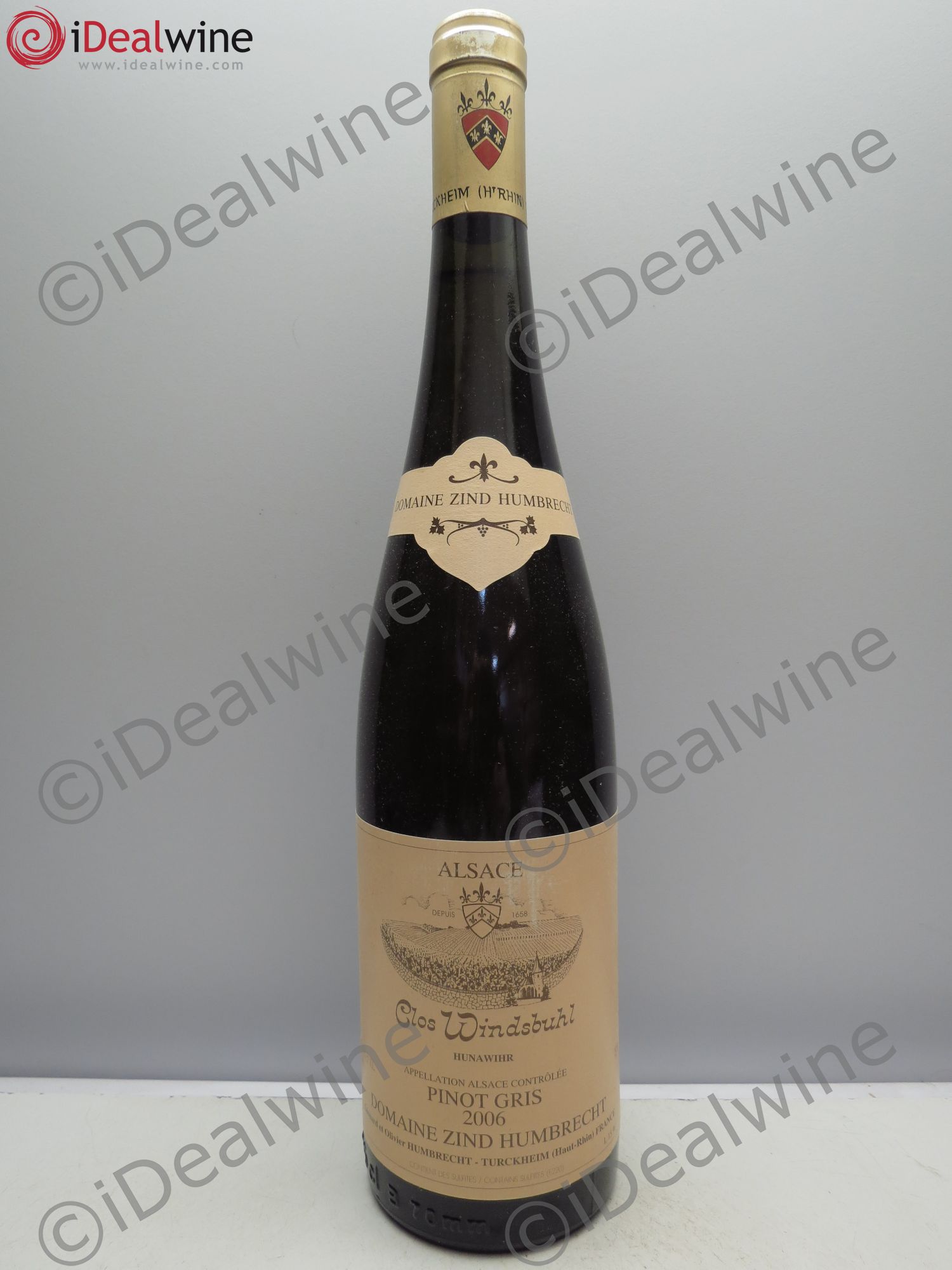 Alsace Pinot Gris (anciennement Tokay) Zind-Humbrecht (Domaine) Clos Windsbuhl 2006 - Posten von 1 Flasche - 0